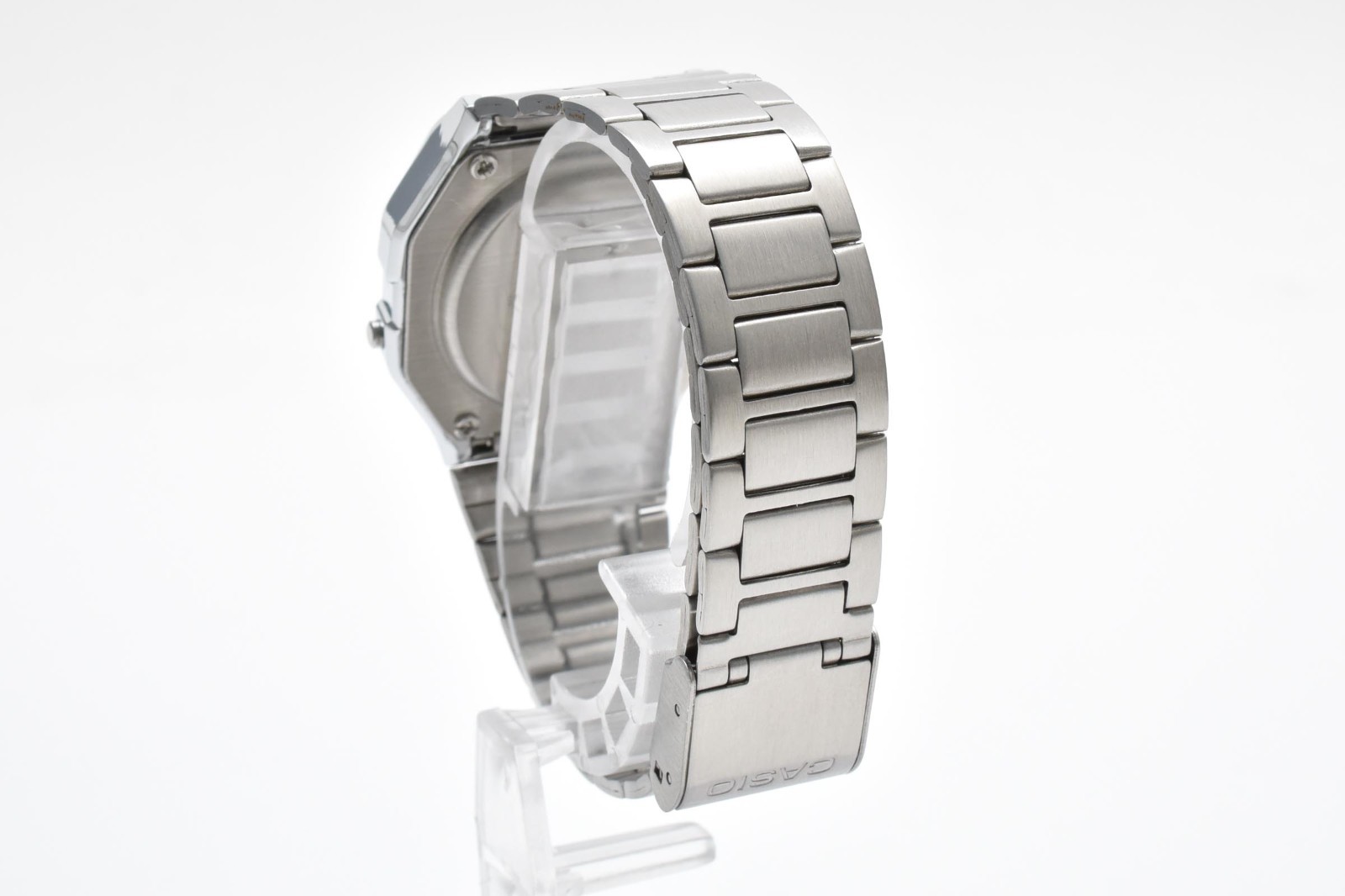 [MINT] CASIO G-SHOCK A158WA-1 Digital Silver Stainless Steel Watch Adjustable