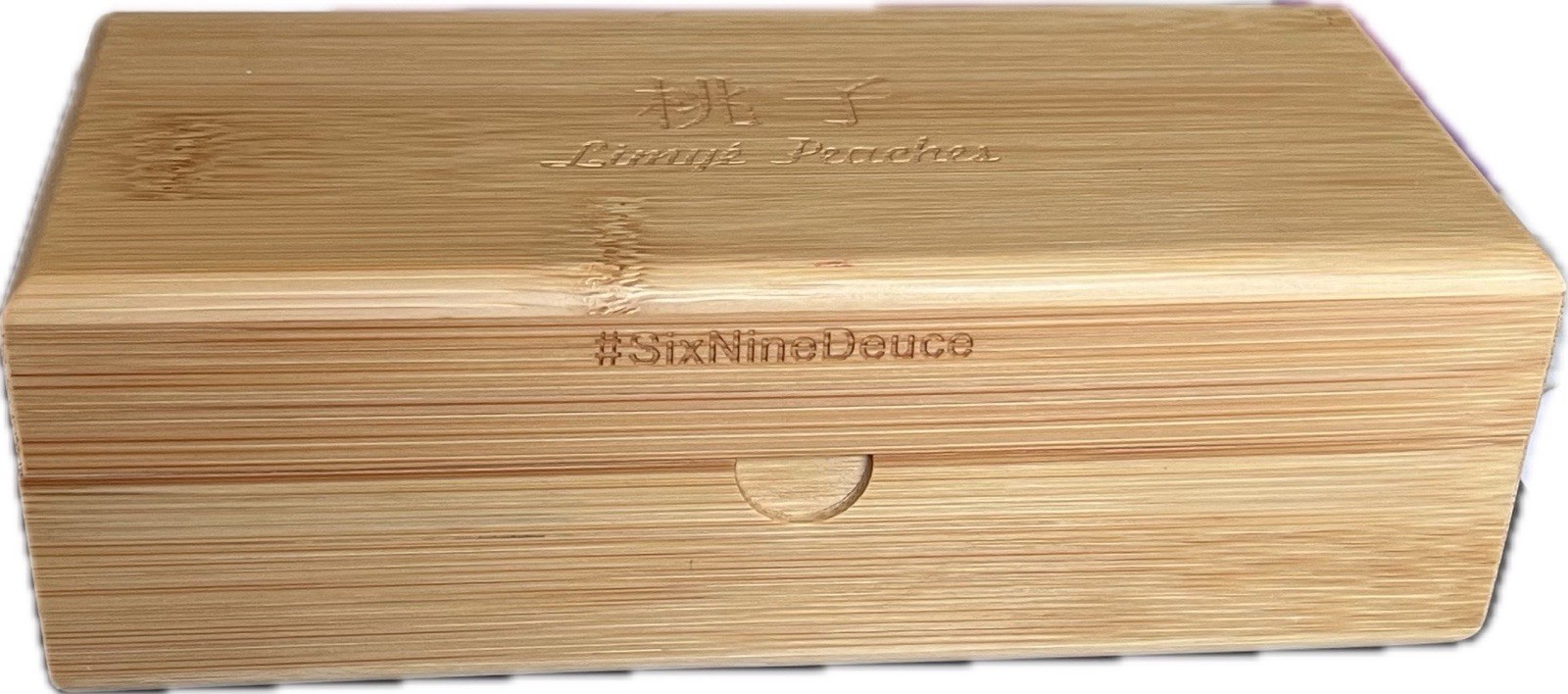 Bamboo Wood Lidded Jewelry Organizer Keepsake Trinket Storage Box