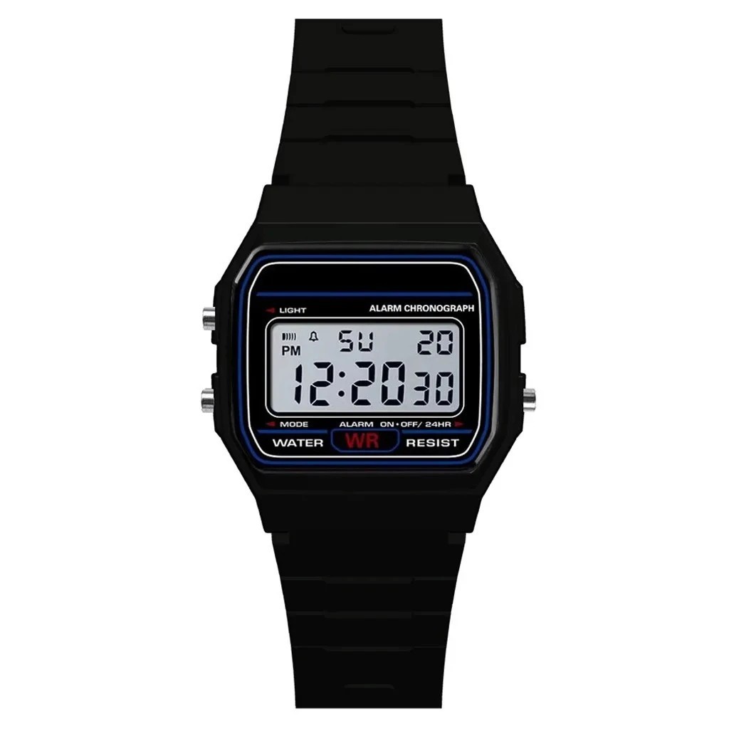 Luxury Military Analog‑Digital Sport Watch LED for Men Women Kids