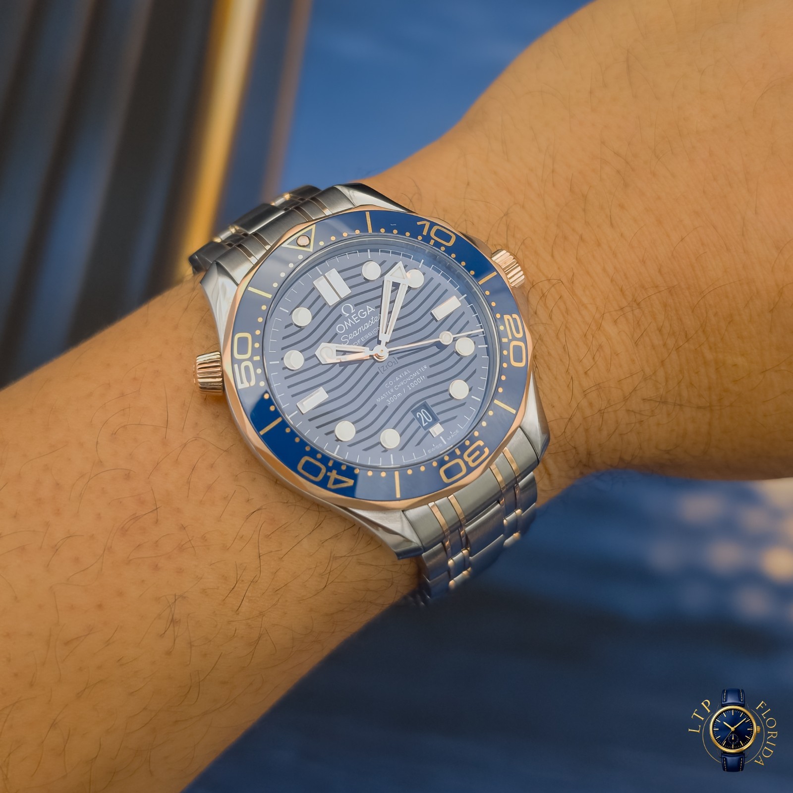 2025 | Omega | Seamaster Diver 300M | Blue Dial | 210.20.42.20.03.002 | Full Set