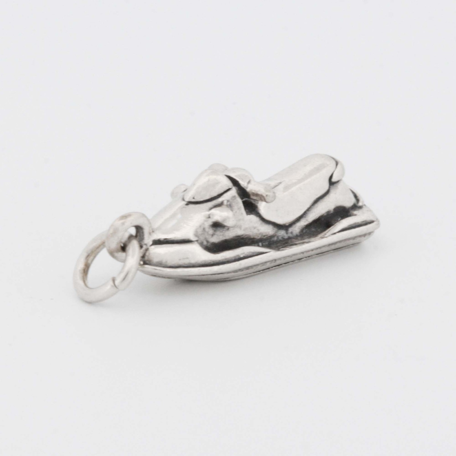 Jet Ski Jetski Waverunner 3D 925 Solid Sterling Silver Charm Pendant MADE IN USA