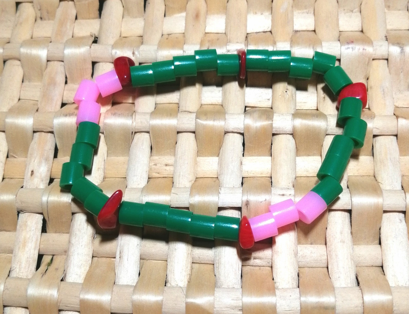 Boho Hippie Mixed Bead One Of A Kind Bracelet