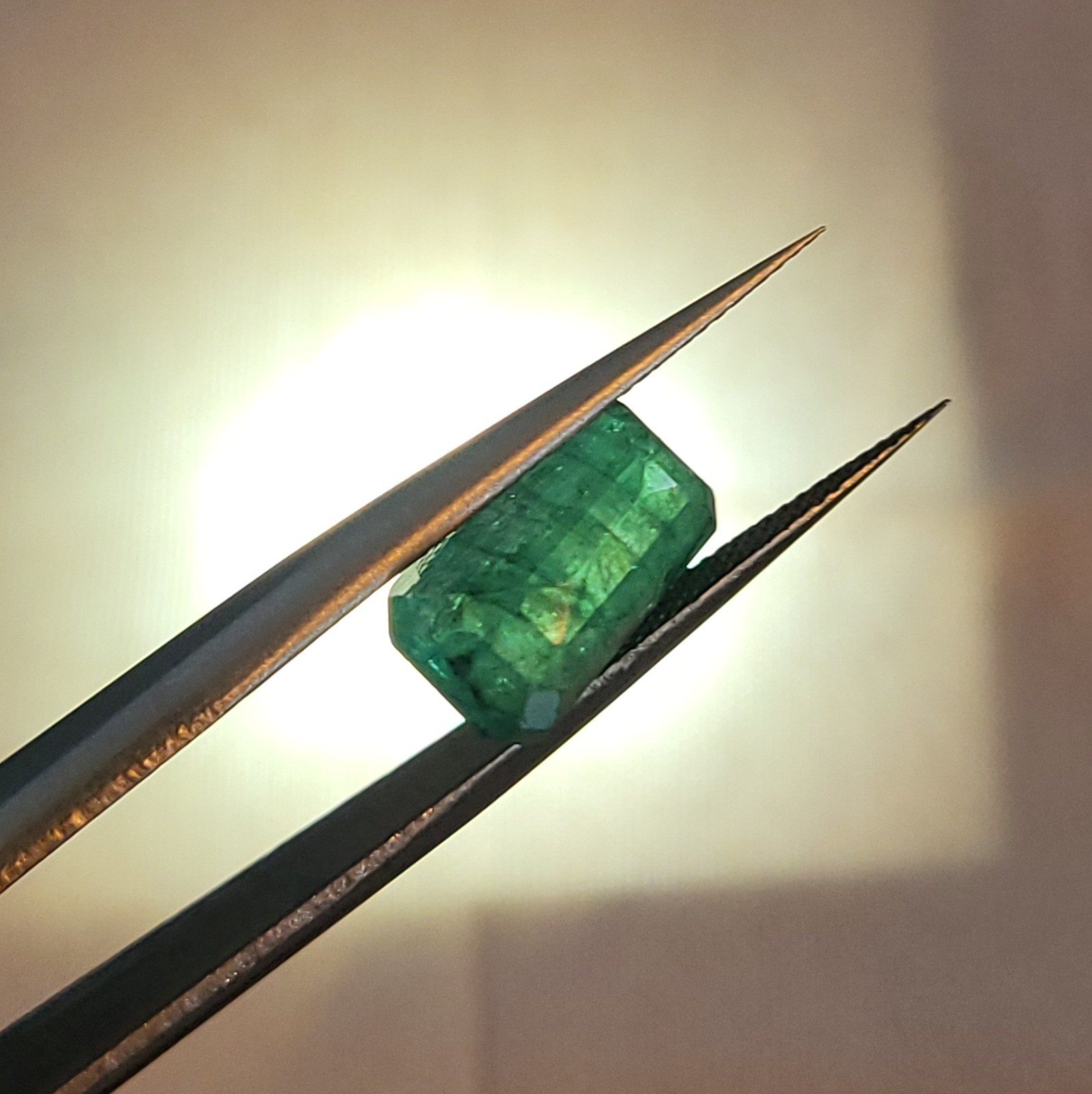 Stunning Ideal Dark Green Natural Untreated Certified Zambian Emerald 4.20ct