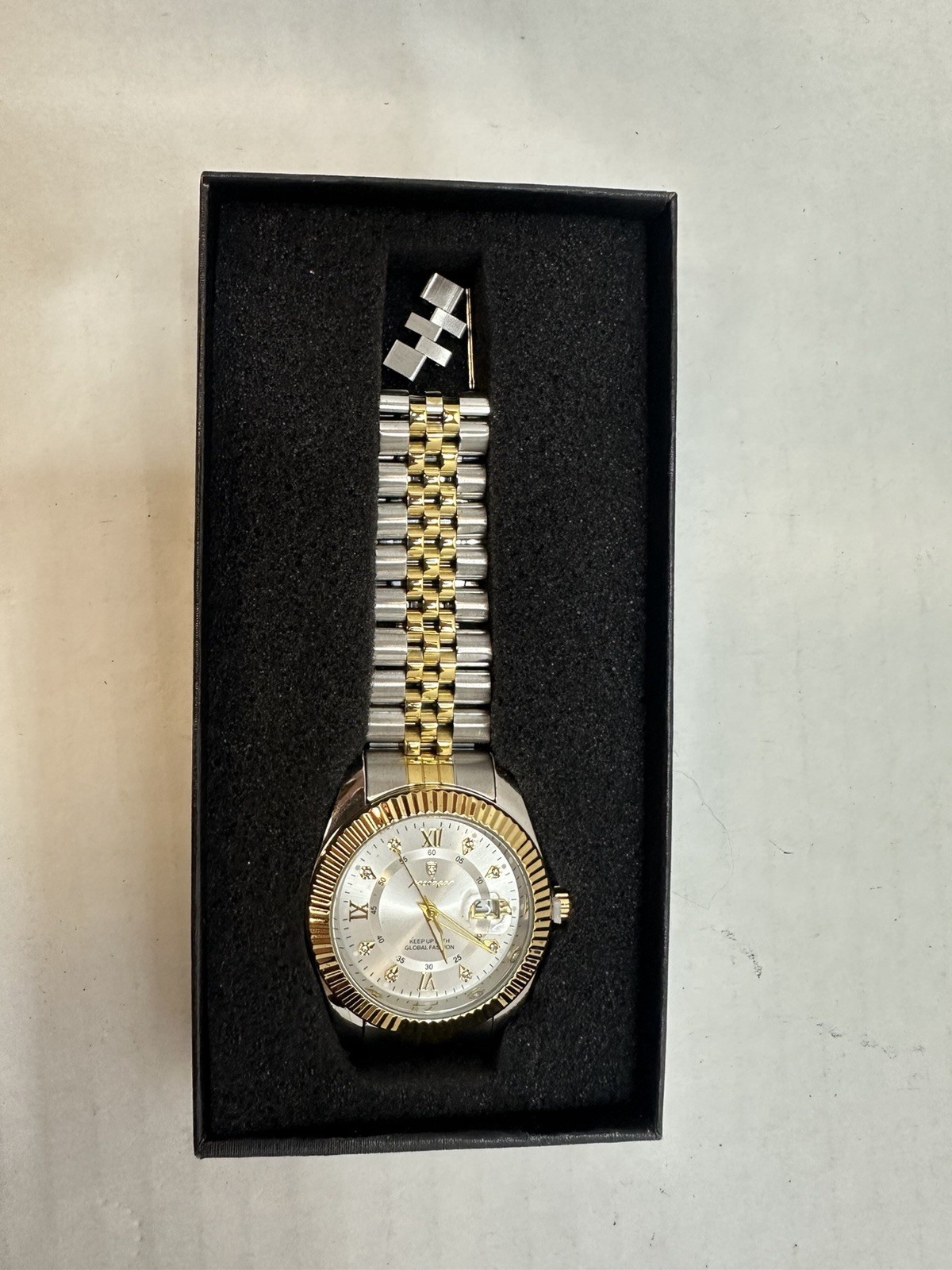 Poedagar classic luxury low-key business quartz men’s watch