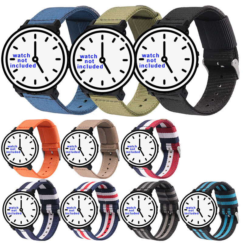Sport Weave Nylon Fabric Strap for GWX-5600 GLS-8900 DW6900 G5600 GA110 Bracelet