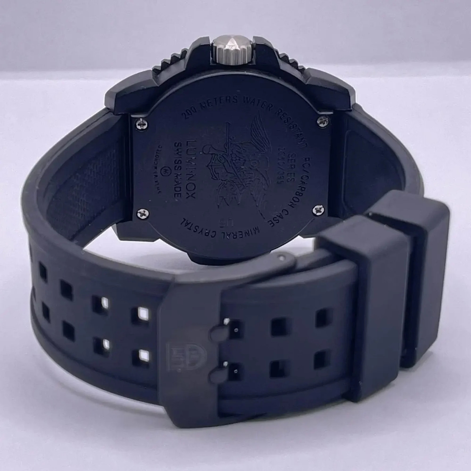 Luminox Navy Seal Colomark 25th Anniversary Carbon Blue Dial Watch xs.3053.25TH