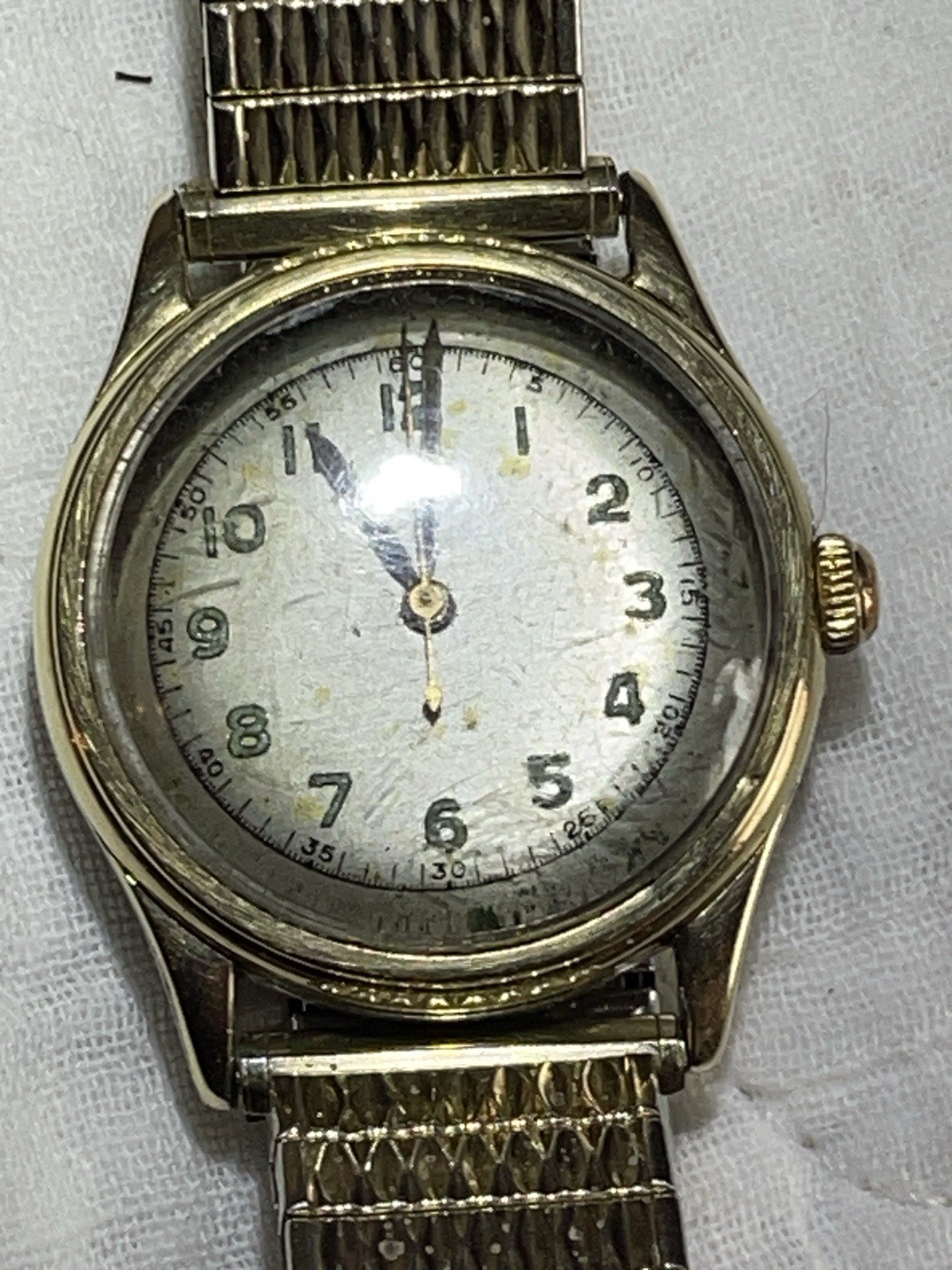 Swiss Turtle 17 Jewels Auto Mechanical Men’s Stainless Steel Back RUNNING