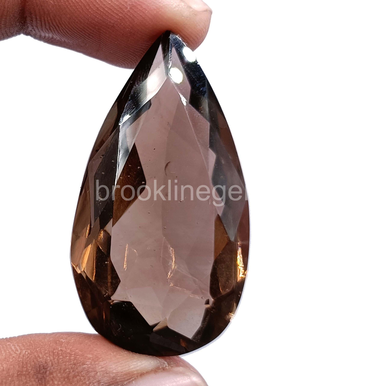 72.70 CT Pear Cut Lab Created Purple Amethyst Certified Loose Gemstone 4RDR