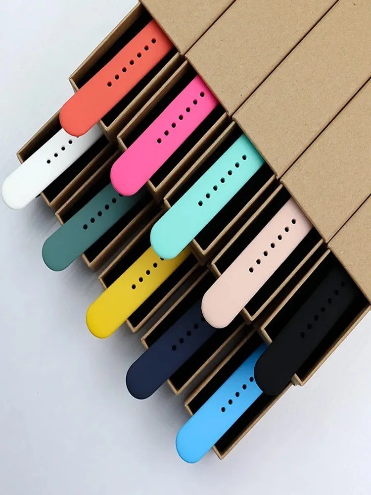 Sports Silicone Strap Watch Band For iWatch Series 11 10 9 8 7 6 SE 5 4 Ultra 3