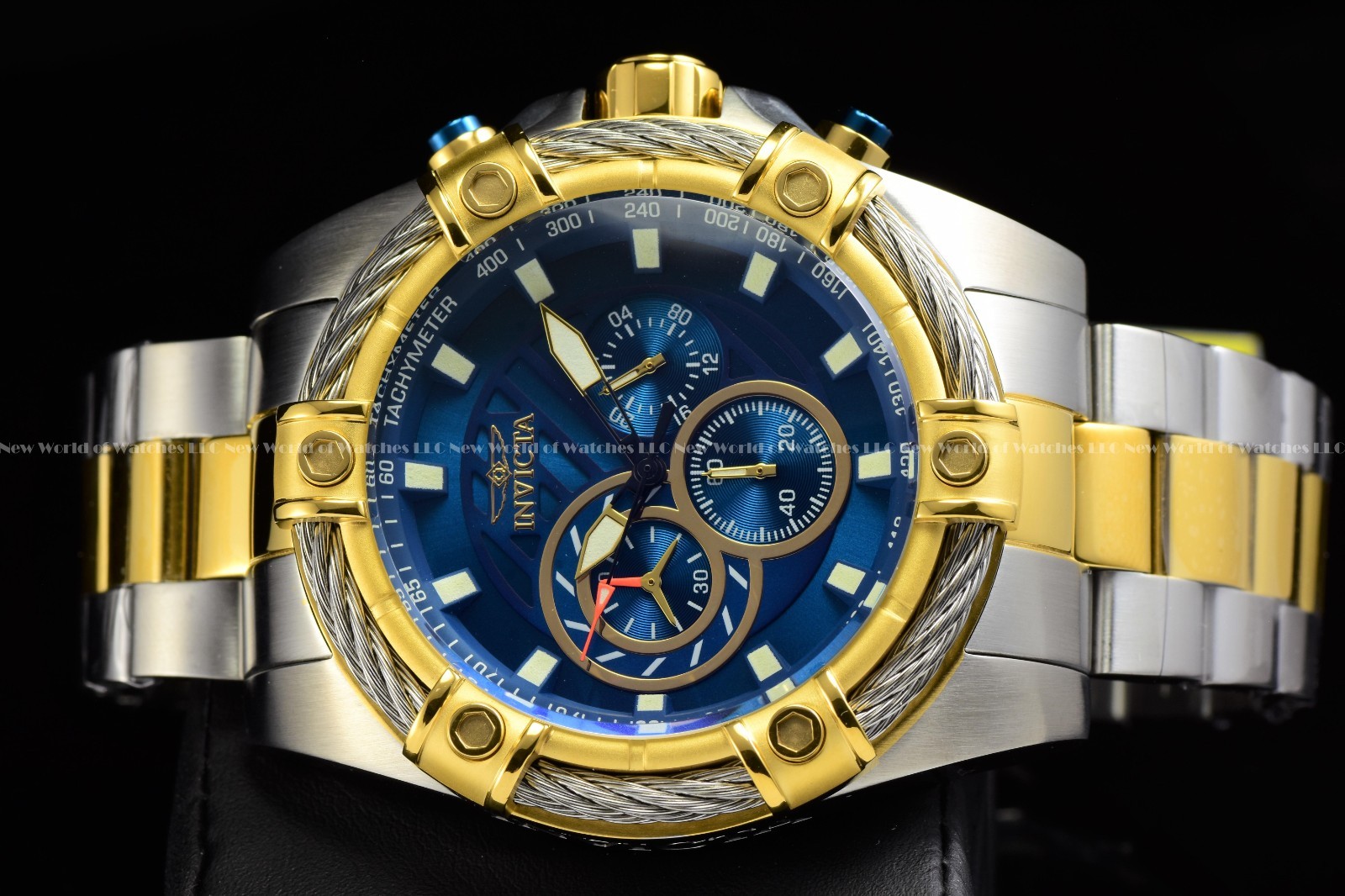 Citizen Men’s Promaster Eco-Drive Blue Chronograph Dial Quartz Watch CB5034-58L