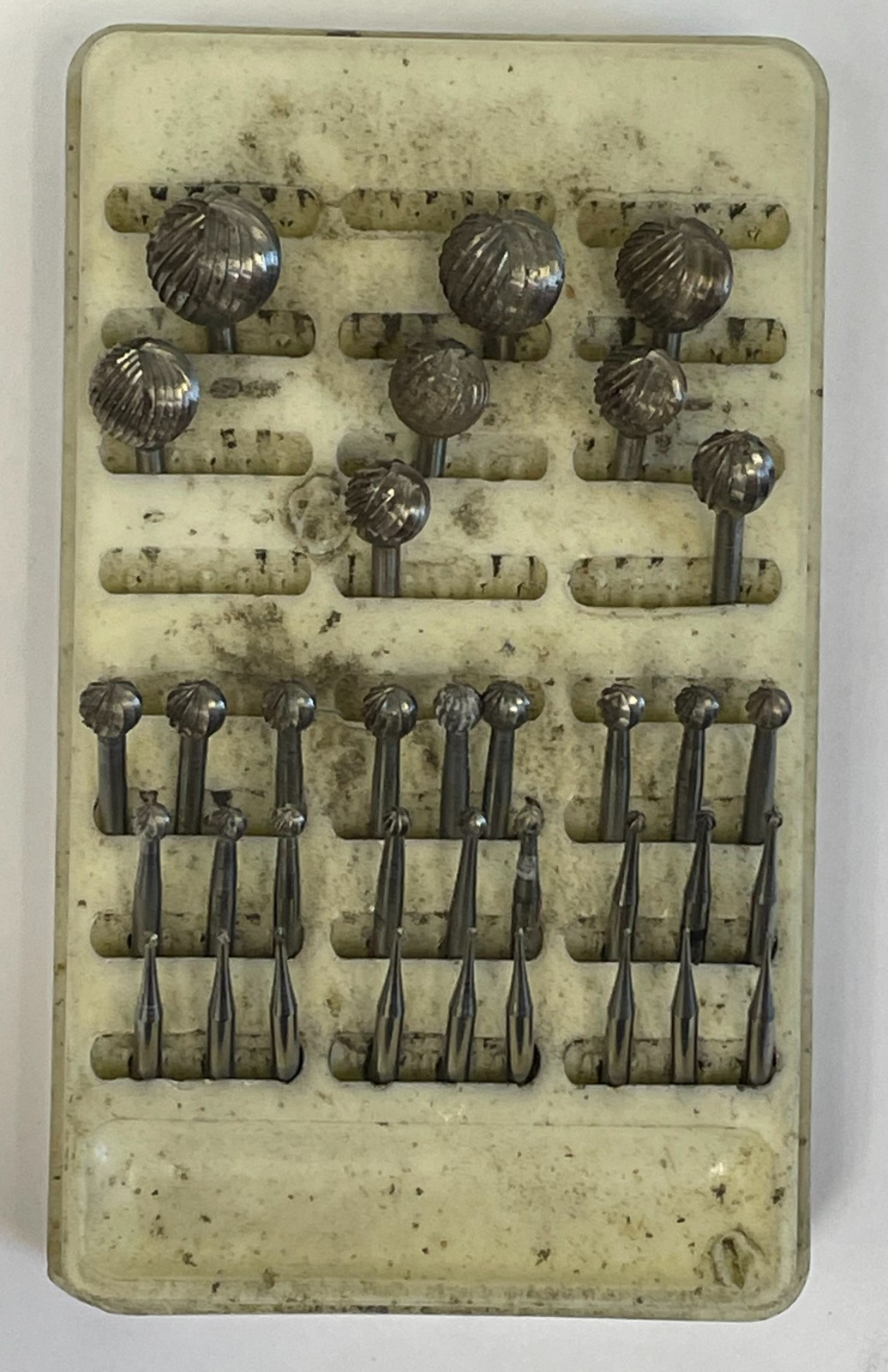 Jewelry HSS Ball Burs Set of 35 Round Fig 1 Jewelers Kit Sizes 0.7-10.9mm