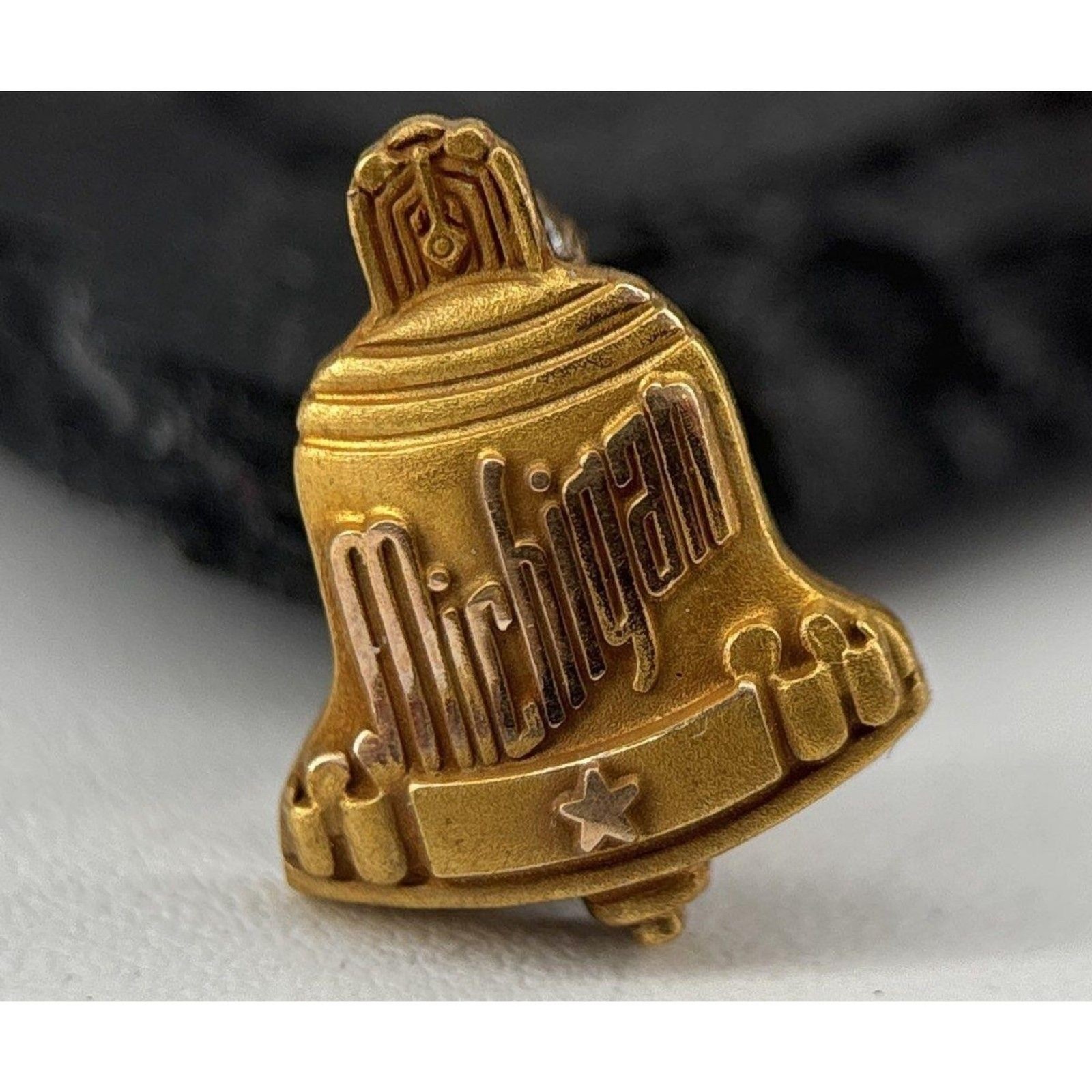 Michigan Bell telephone company award Pin 10k Gold Filled 5 years of service