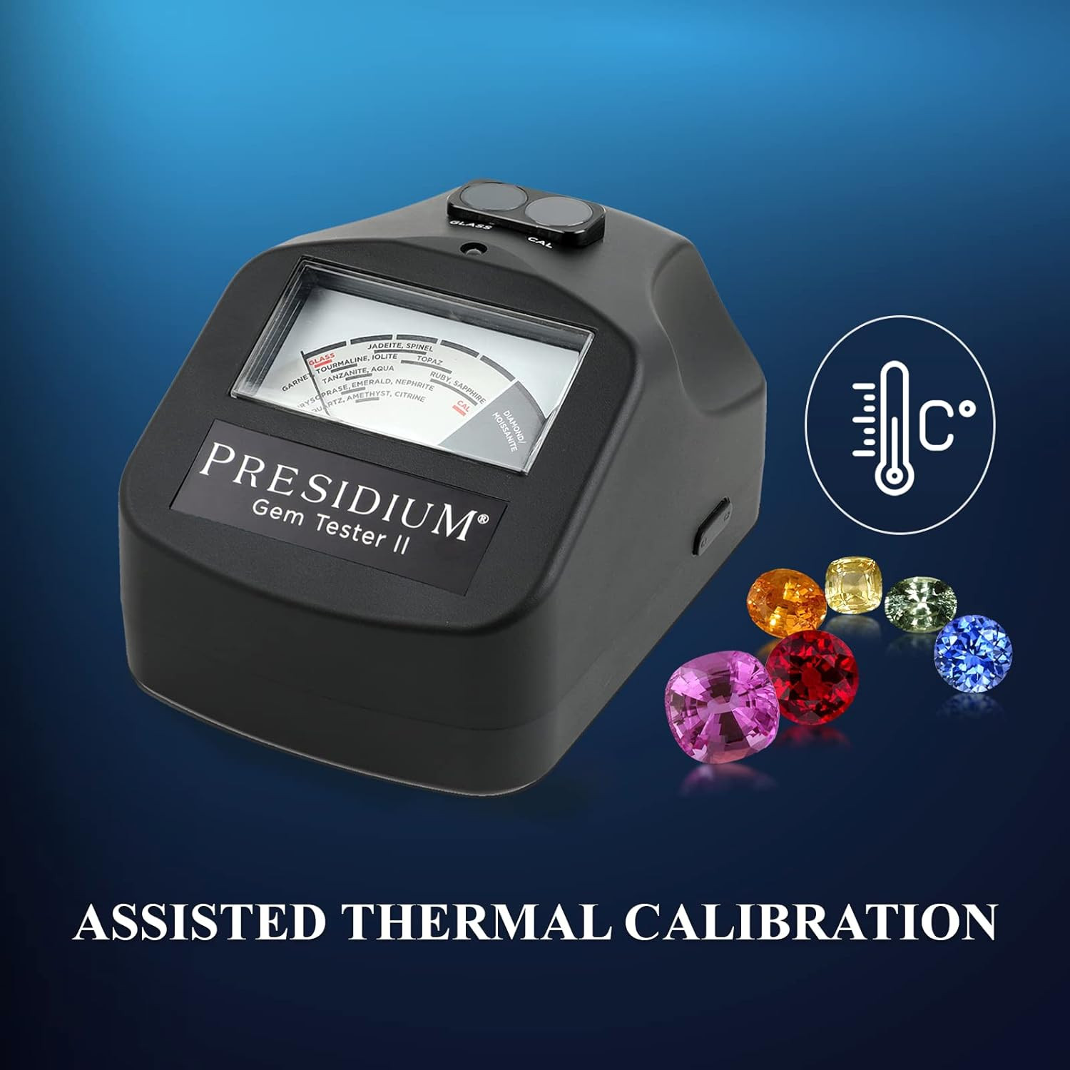 Presidium Instruments Gem Tester II (PGT II) with Assisted Thermal Calibration (
