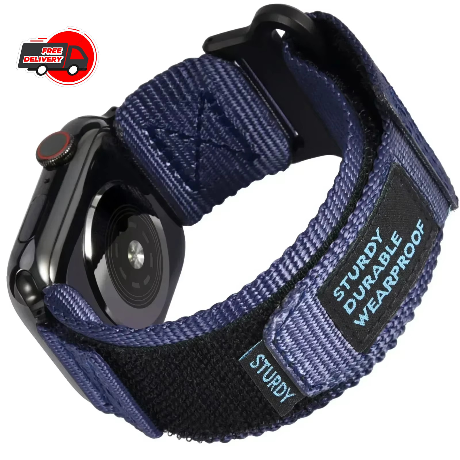 Sports Nylon Strap For Apple Watch iWatch Band 49mm 45mm 44mm 42mm 41mm 40mm SE
