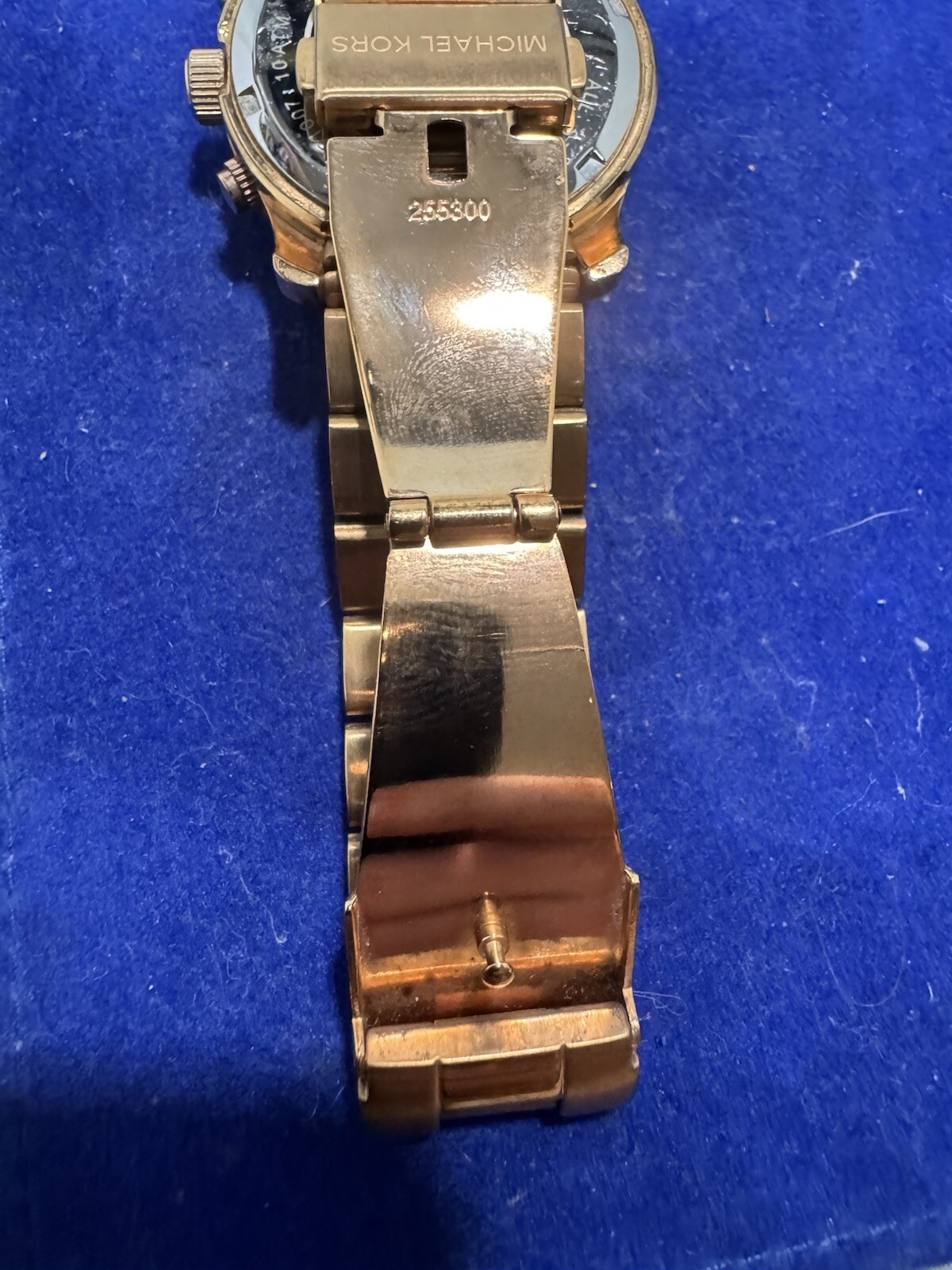 Michael Kors MK5128 Runway Rose Gold Stainless Steel Women’s Watch New Battery