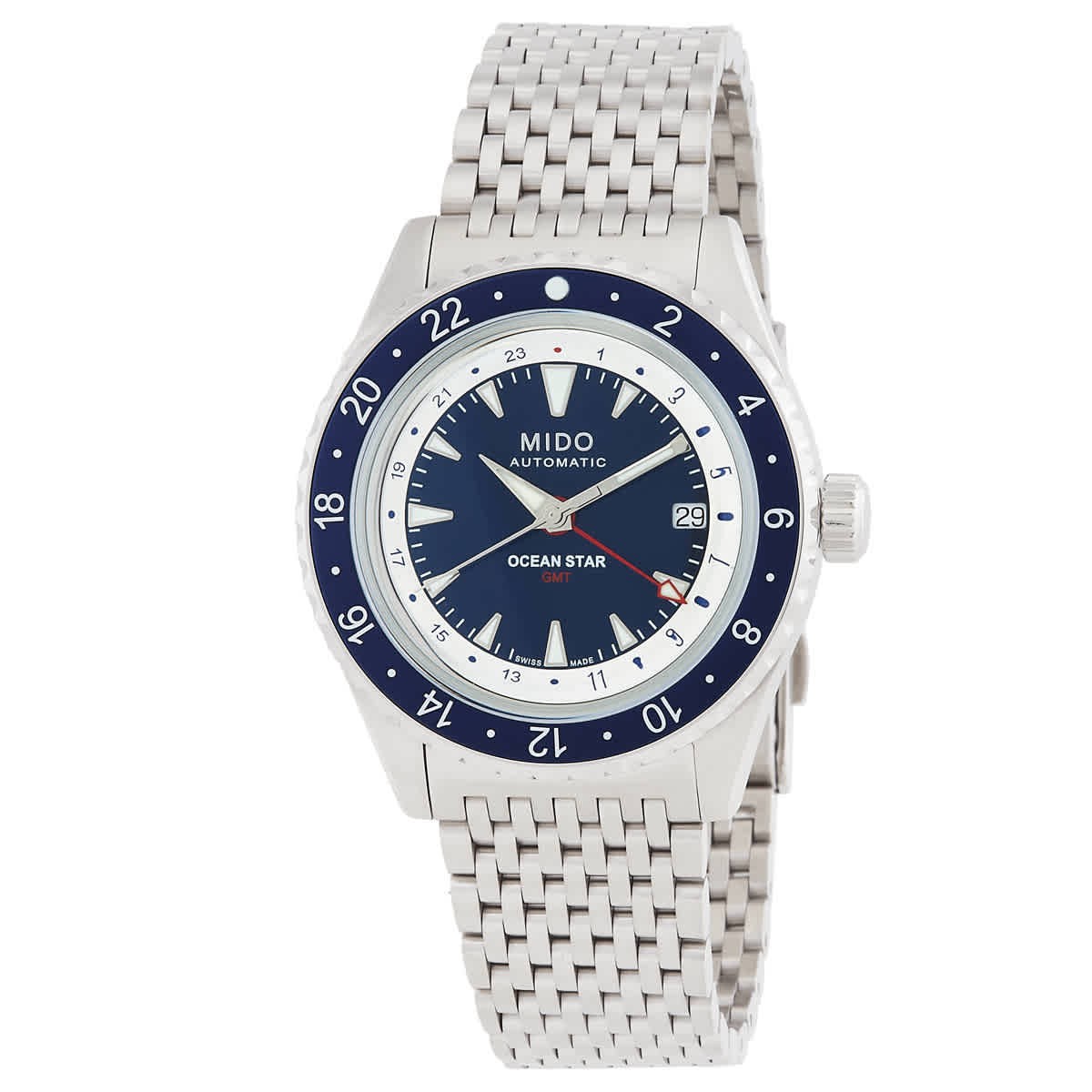 Mido Ocean Star GMT Automatic Blue Dial Men’s Watch M026.829.18.041.00
