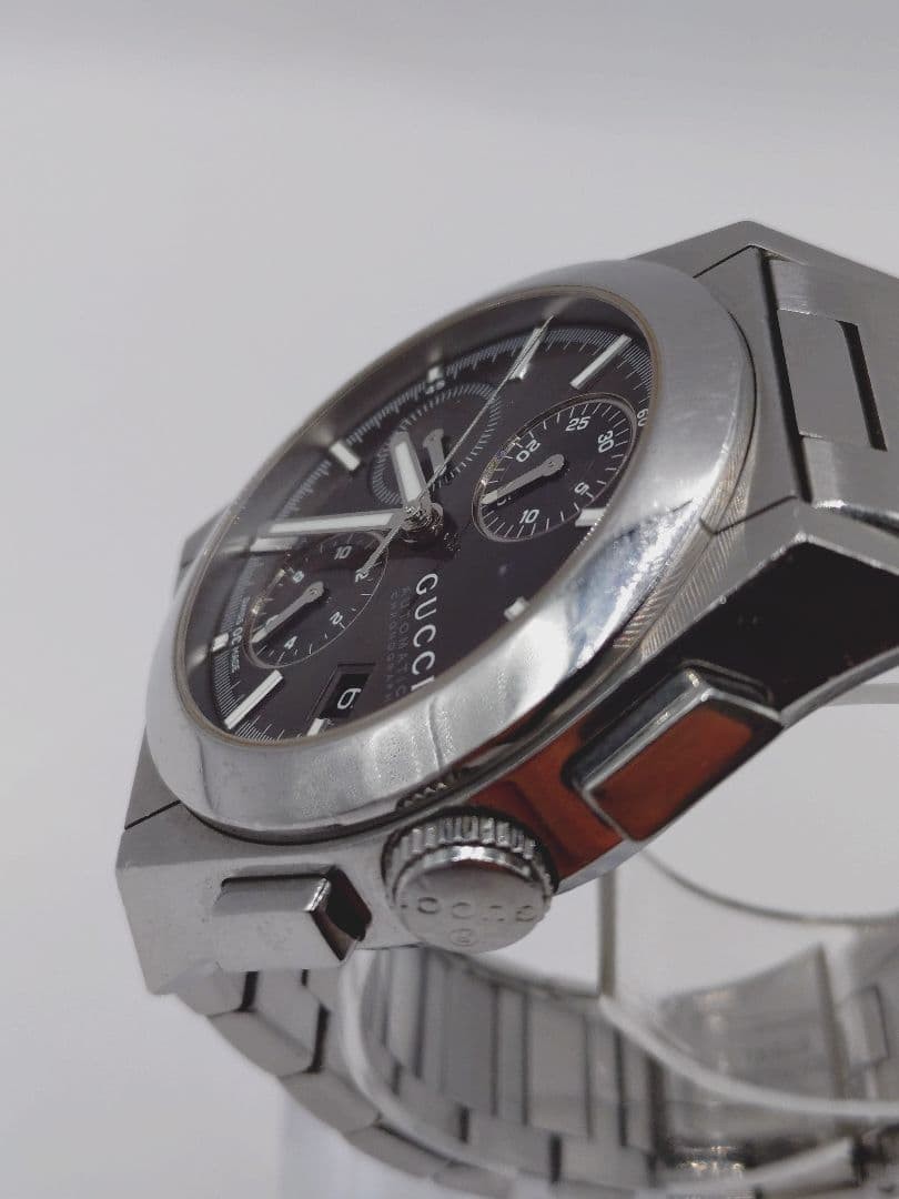 Gucci Pantheon Automatic Wristwatch Timepiece Ref 115.2 Mens Vintage wrist