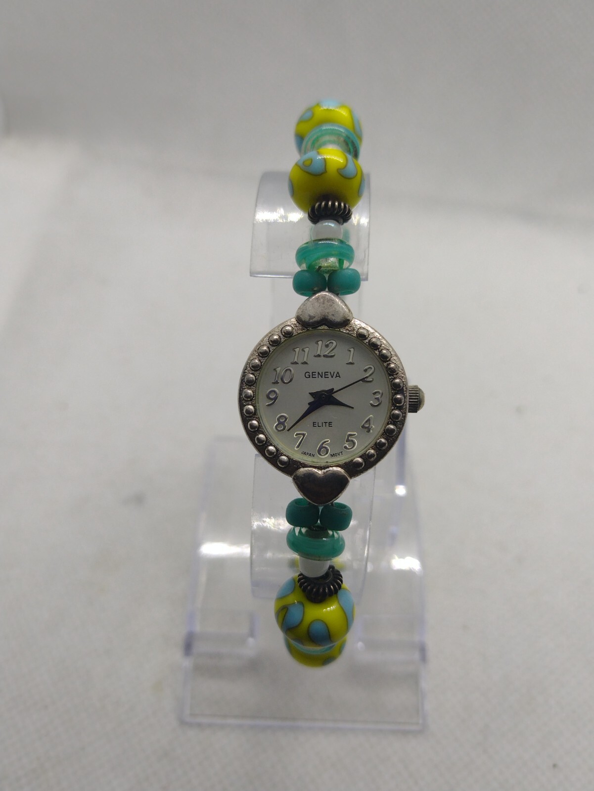 Geneva Watch Bracelet Bangle Multicolor Beaded Bracelet Women’s girls female