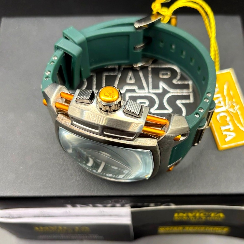 Invicta Star Wars Boba Fett Diablo 37435 LE Chronograph 53mm Watch NIB