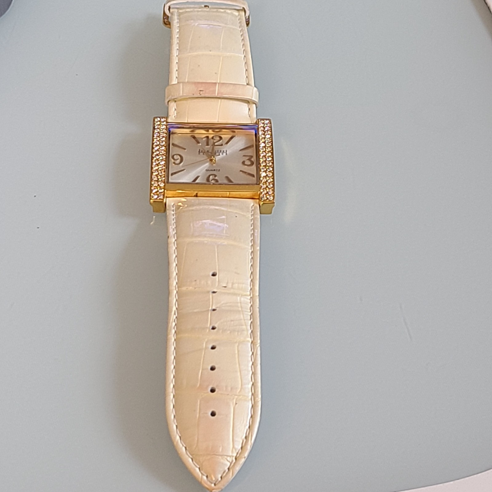 Joan Rivers Classics V377 (Lightning bolt symbol) Stainless Steel WATCH WORKS