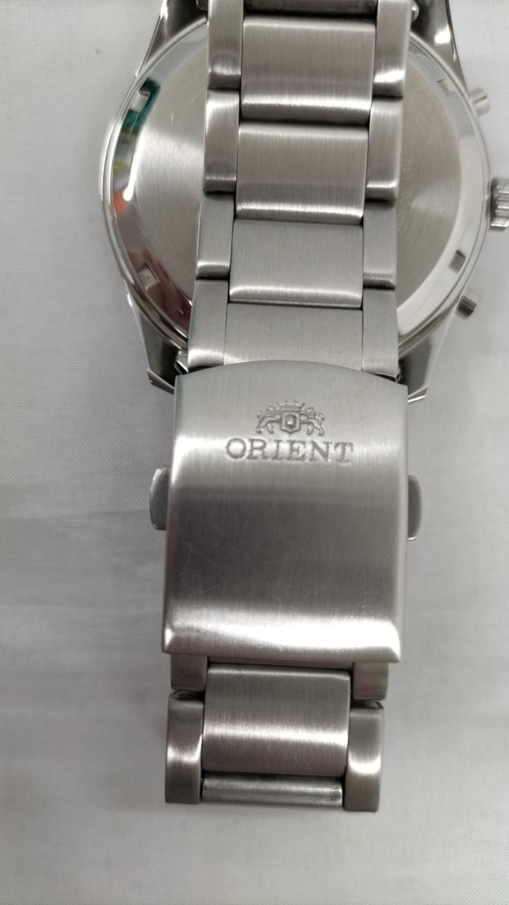 Orient Chronograph Quartz Watch Wrist 19cm/7.5in
