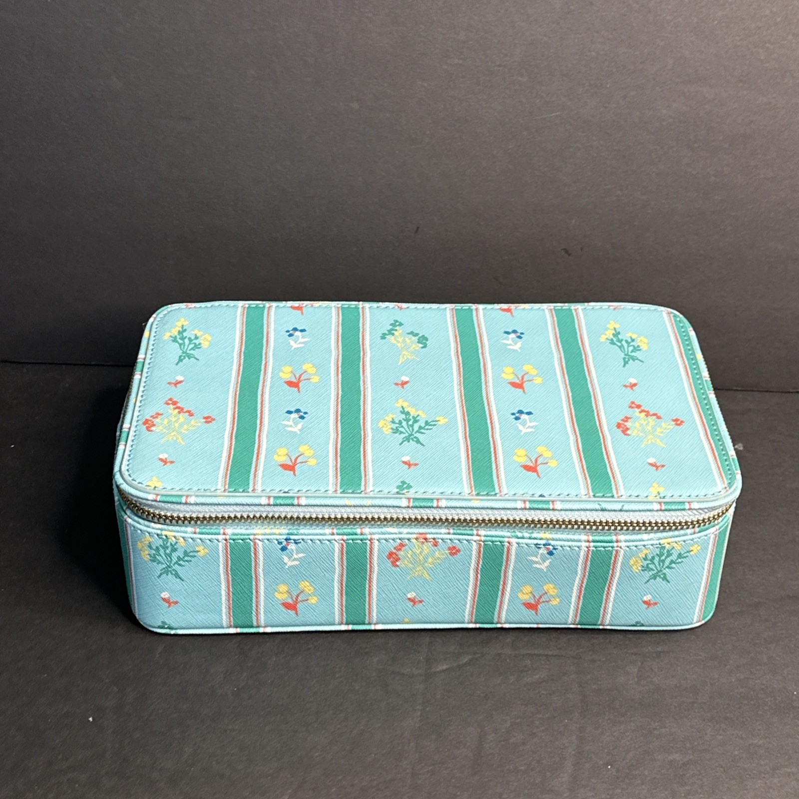 Pencil & Paper Co. Neely & Chloe Jewelry Box Zipper Hard Case Fabric Pouches