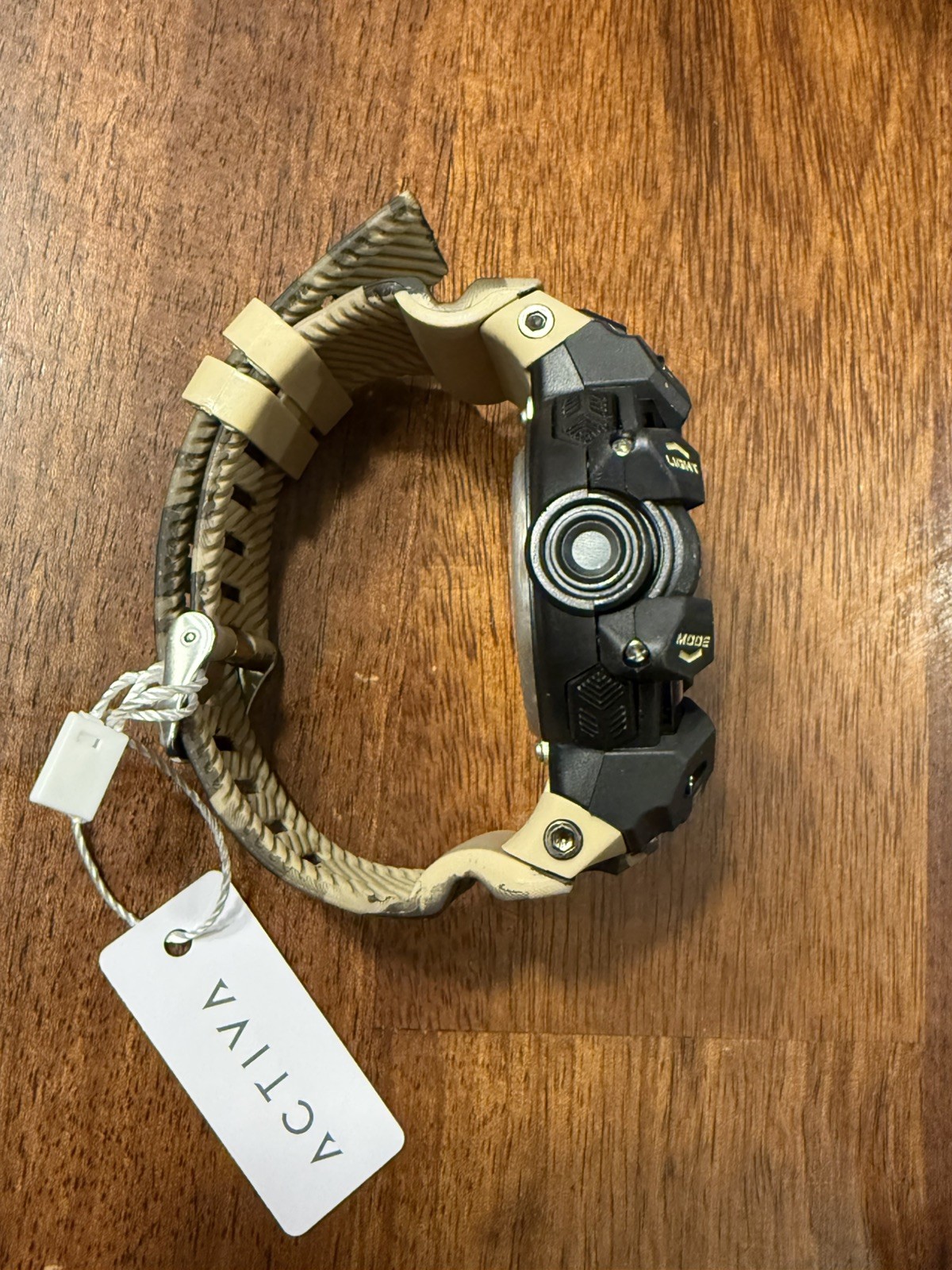 Activa Armour X Invicta Men’s 50mm Camo Rubber Digital Watch ACW8050MC-001