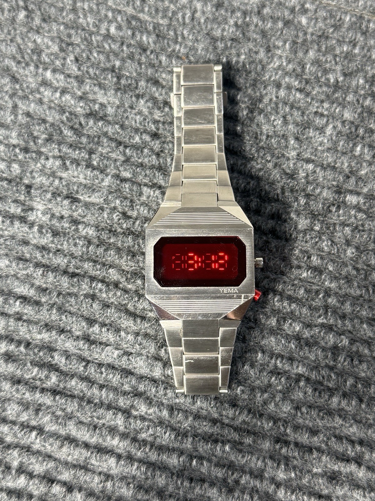 Yema Kavinsky LED Limited Edition Watch Red LED Display 1 of 3333 MINT Condition
