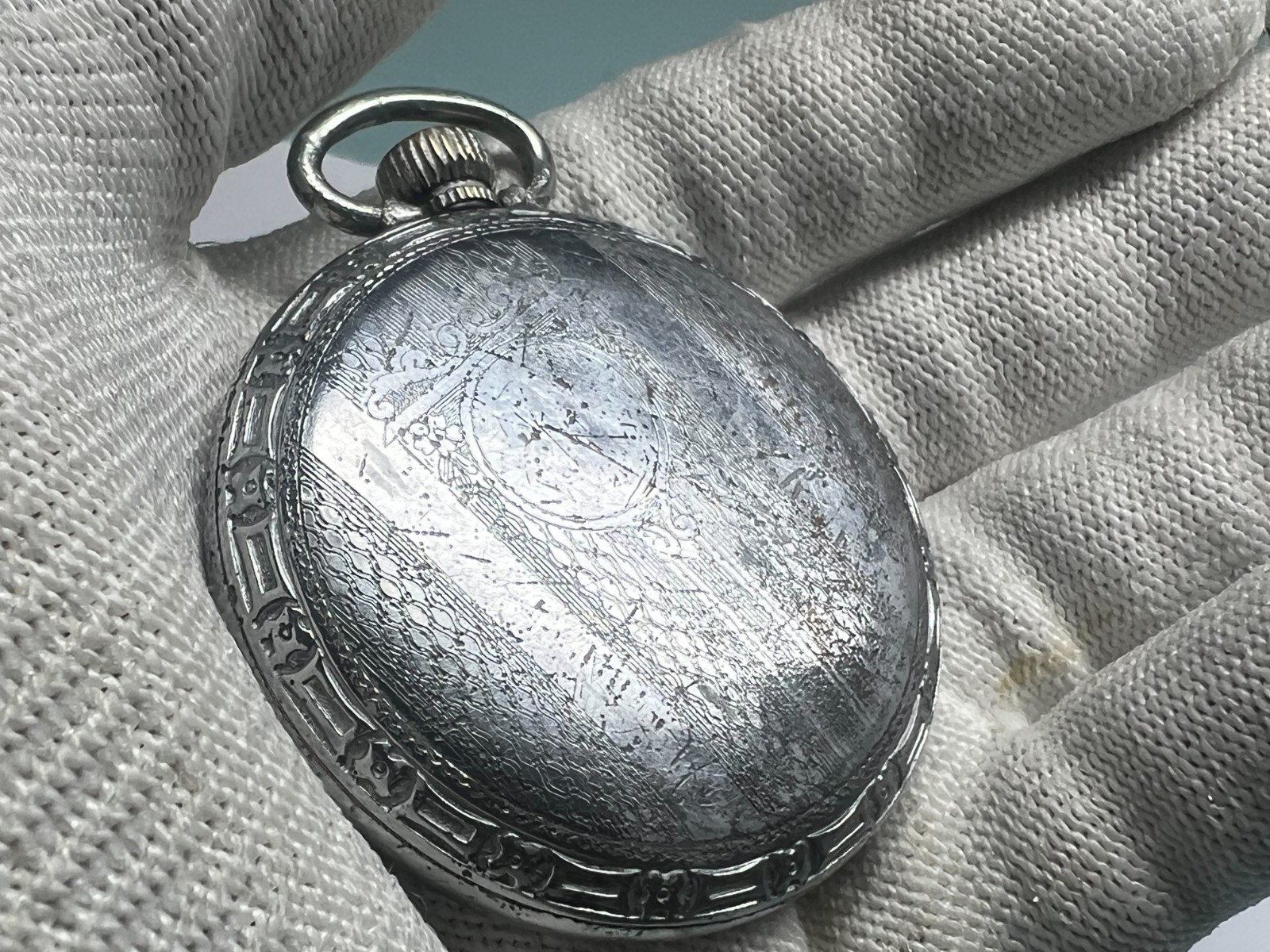 57. Elgin Y 1907 pocket watch 16s 7 J G 291model 7 Class 110 running