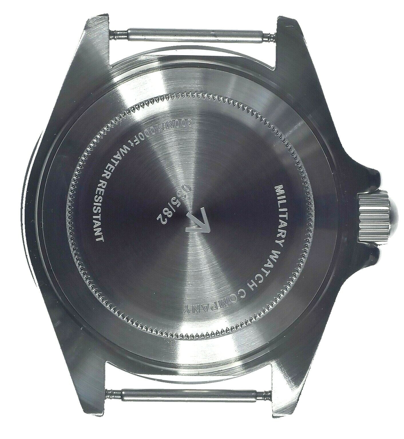 MWC 24 Jewel Classic 1982 Pattern Retro Divers Watch + Sapphire Crystal -No Date