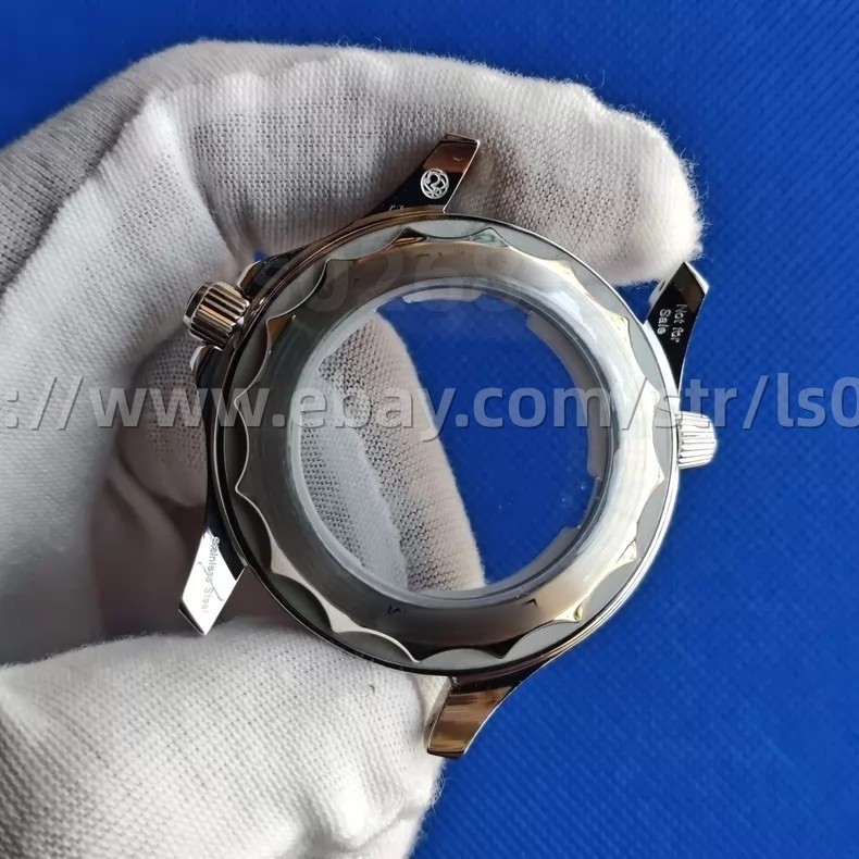 For DIY42mm Watch Steel Case kit For 8200 8205 8215 2813 Movement