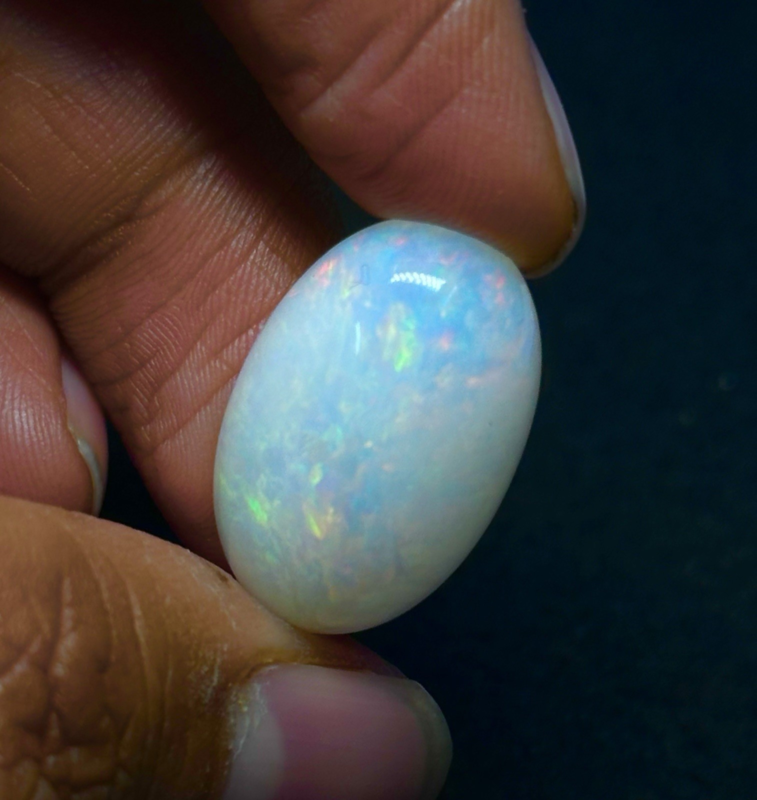 Multi Color Opal Cabochon 17.70 cts High-Quality Gemstone Use for Making Jewelry