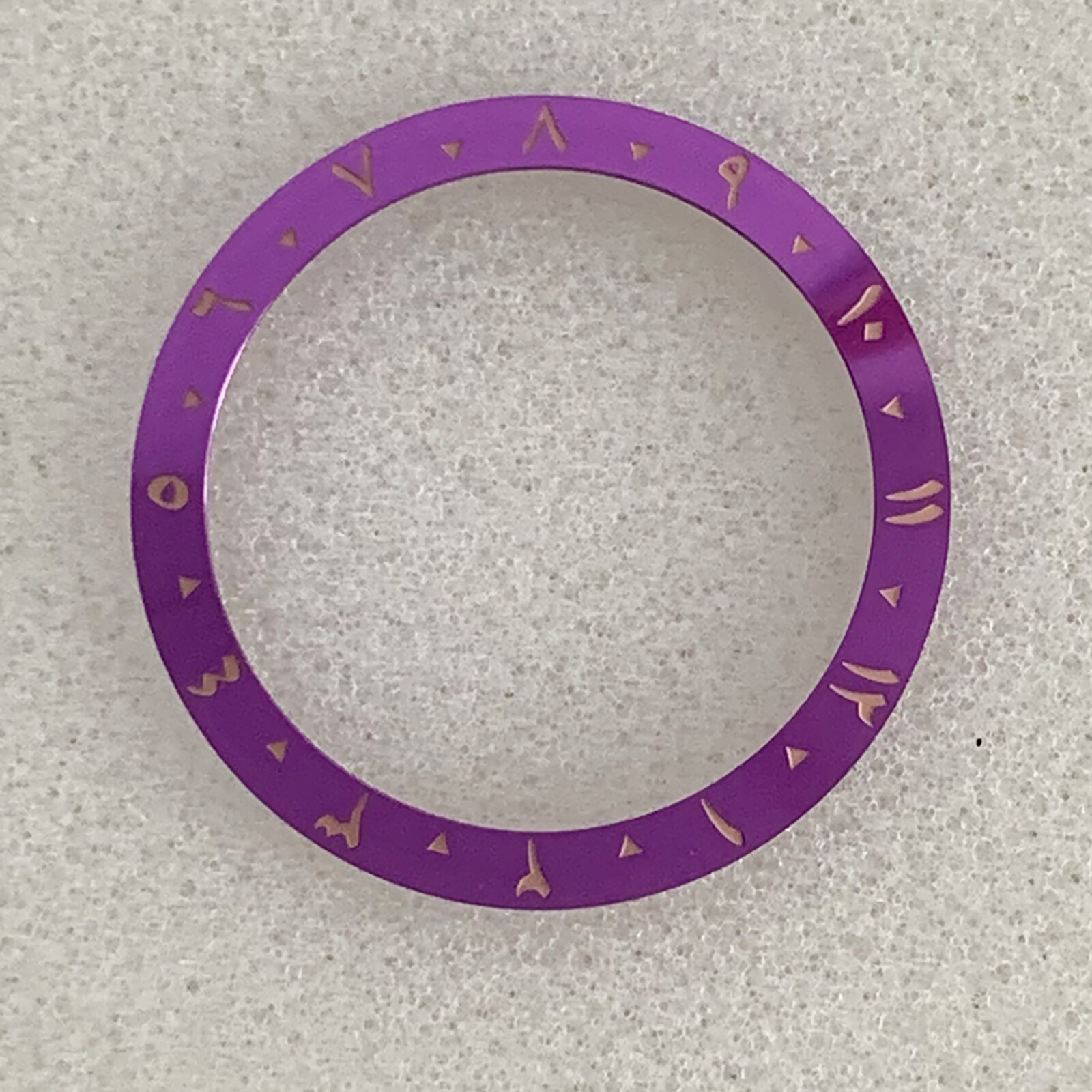 38mm*30.5mm Watch Bezel Insert For 40MM SUB GMT Watch Replacement Accessories