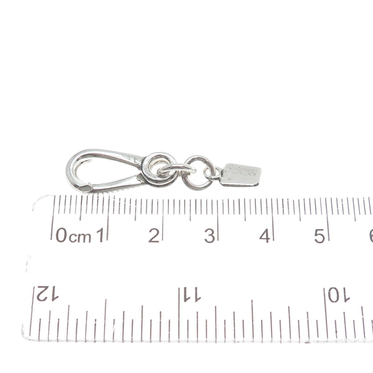 JBJ Jorie Browder Sterling Silver Vintage Bracelet / Necklace Slide Lock Clasp