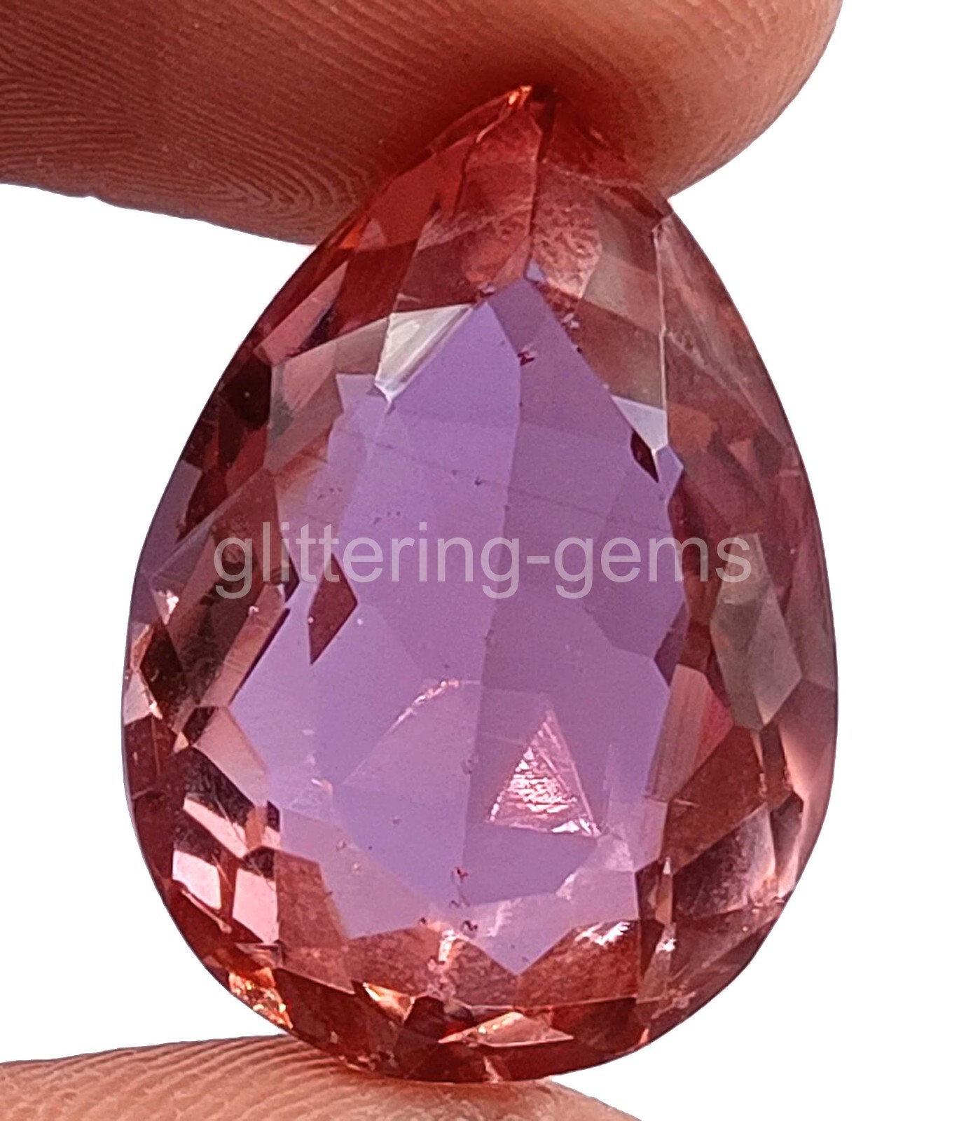 Pear Cut Natural Color Changing Alexandrite Stone 23.60 Ct IGL Loose Gems 5JJN