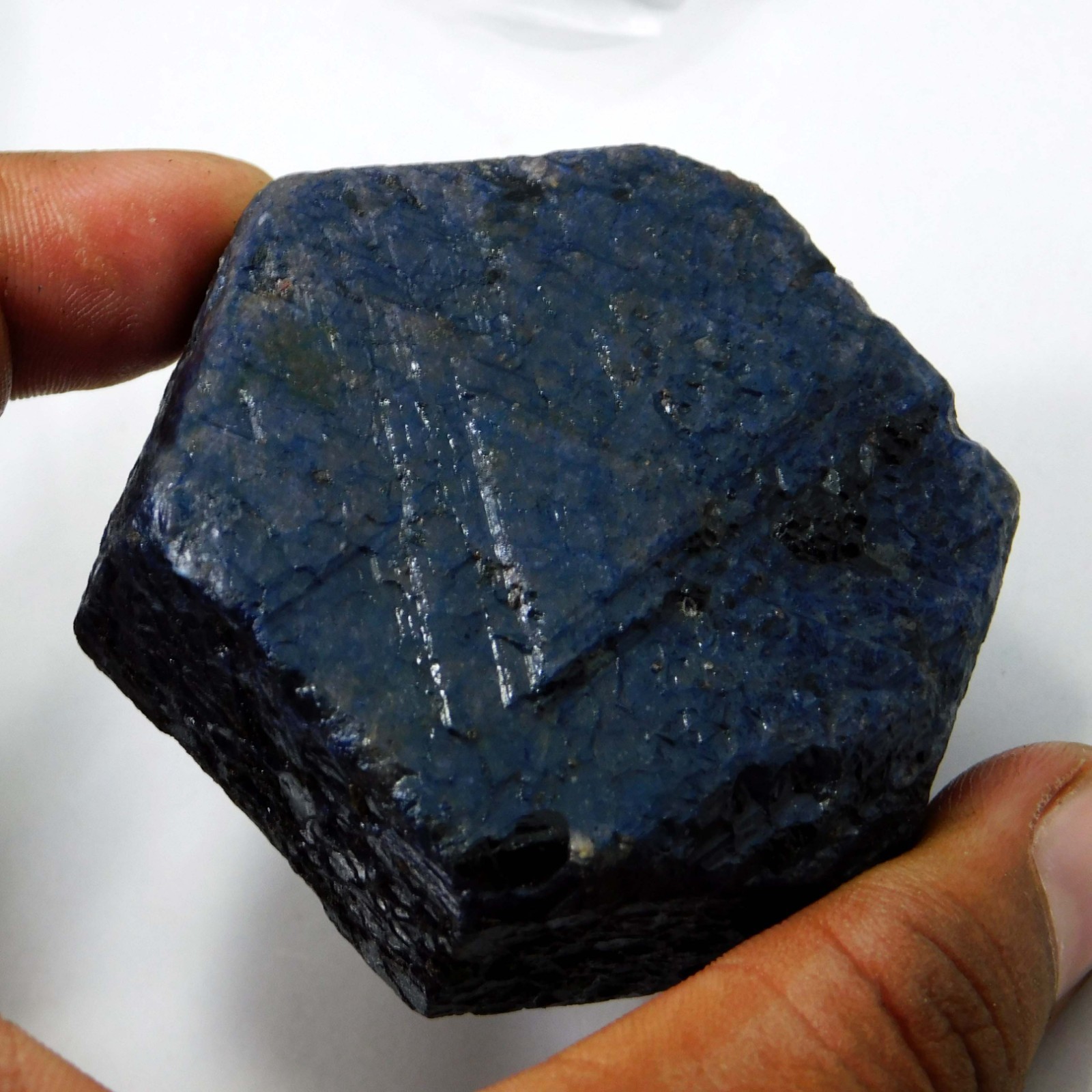 937 Ct Natural Unheated Blue Star Sapphire Specimen Rough Certified Gemstone