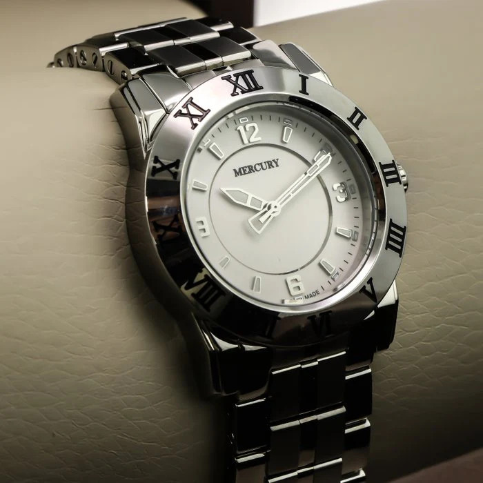 MERCURY – Swiss Watch – ME10230-SS-1 Swiss Quartz 36 mm ME10230 50m (5 ATM, 169