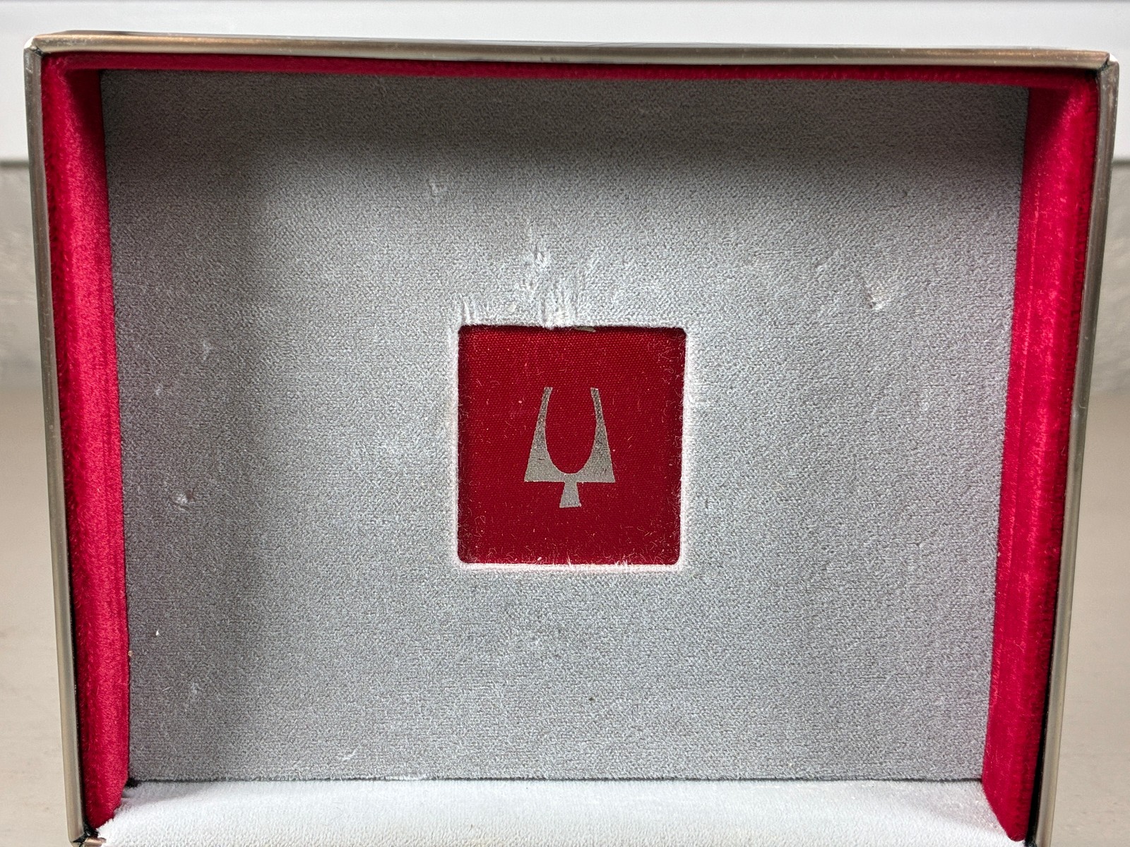 Vintage Bulova Accutron Watch Inner Presentation Case Box Only 1960s / 1970s
