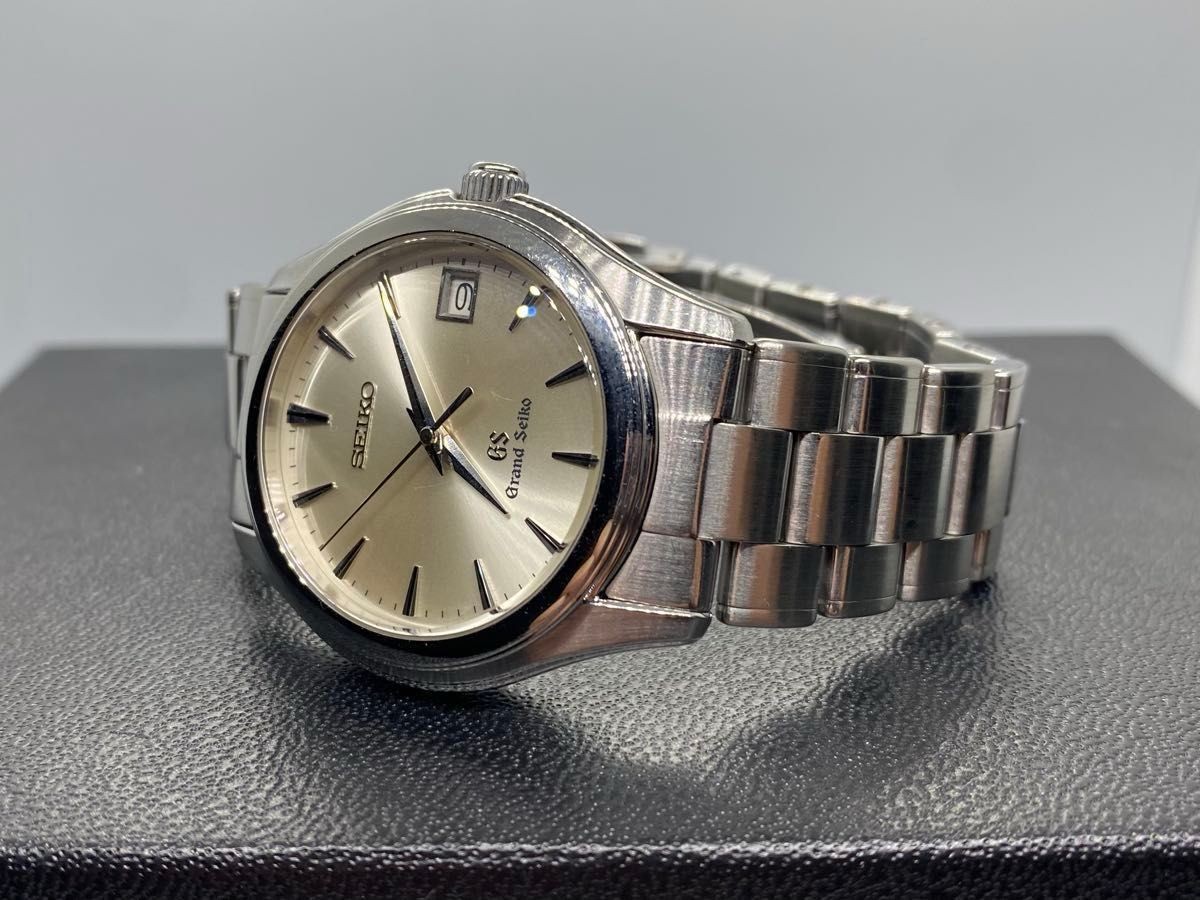Grand Seiko SBGX005 9F62-0A10 Quartz Watch Silver Dial 35mm Junk Japan Used