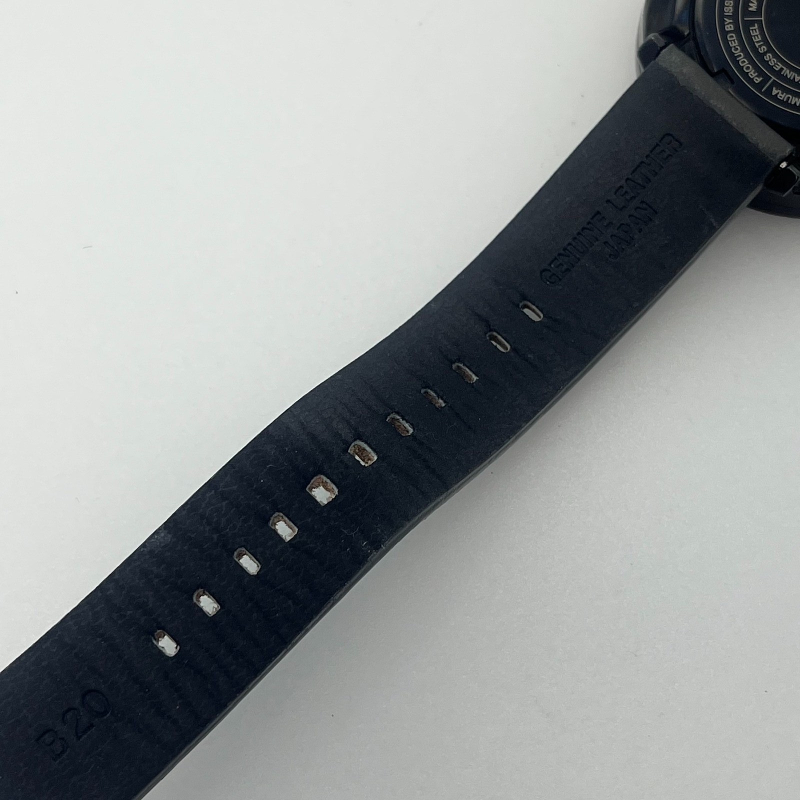SEIKO ISSEY MIYAKE 1/6 Nao Tamura Watch leather Band Japan AUTOMATIC w/Box #570A