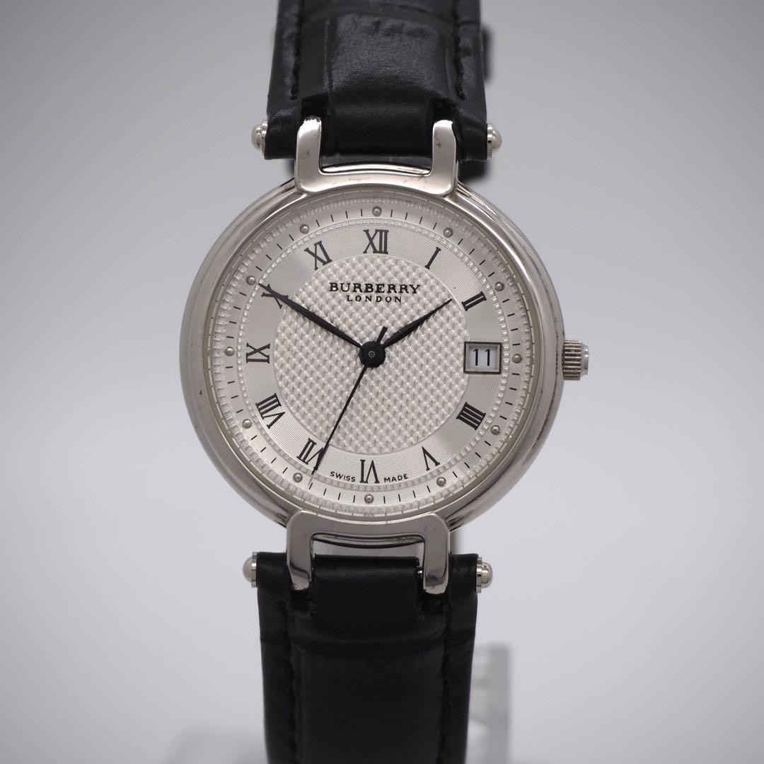 Burberry 11300G Men’s Quartz Watch Silver Date Japan Working 0713684