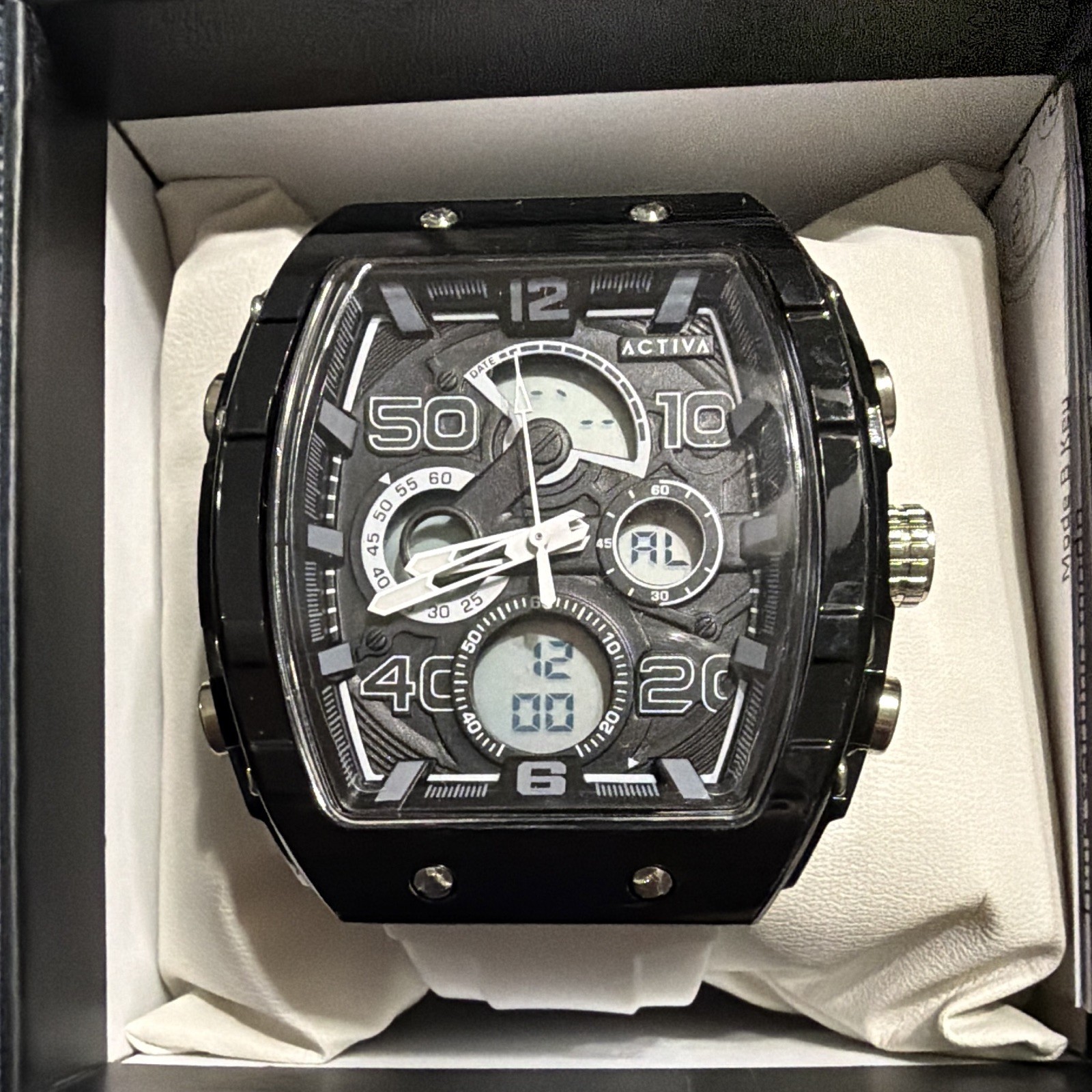 Activa Vion X Invicta Digital Essentials Men’s Watch – 45mm. White (ACW8109-008)