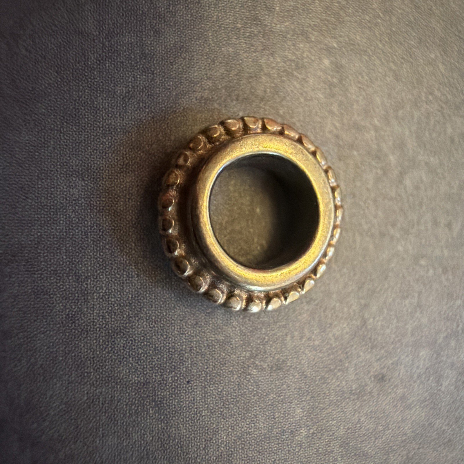 Pandora ALE Sun Spacer Charm 14k Gold Marked 585 Retired Bead