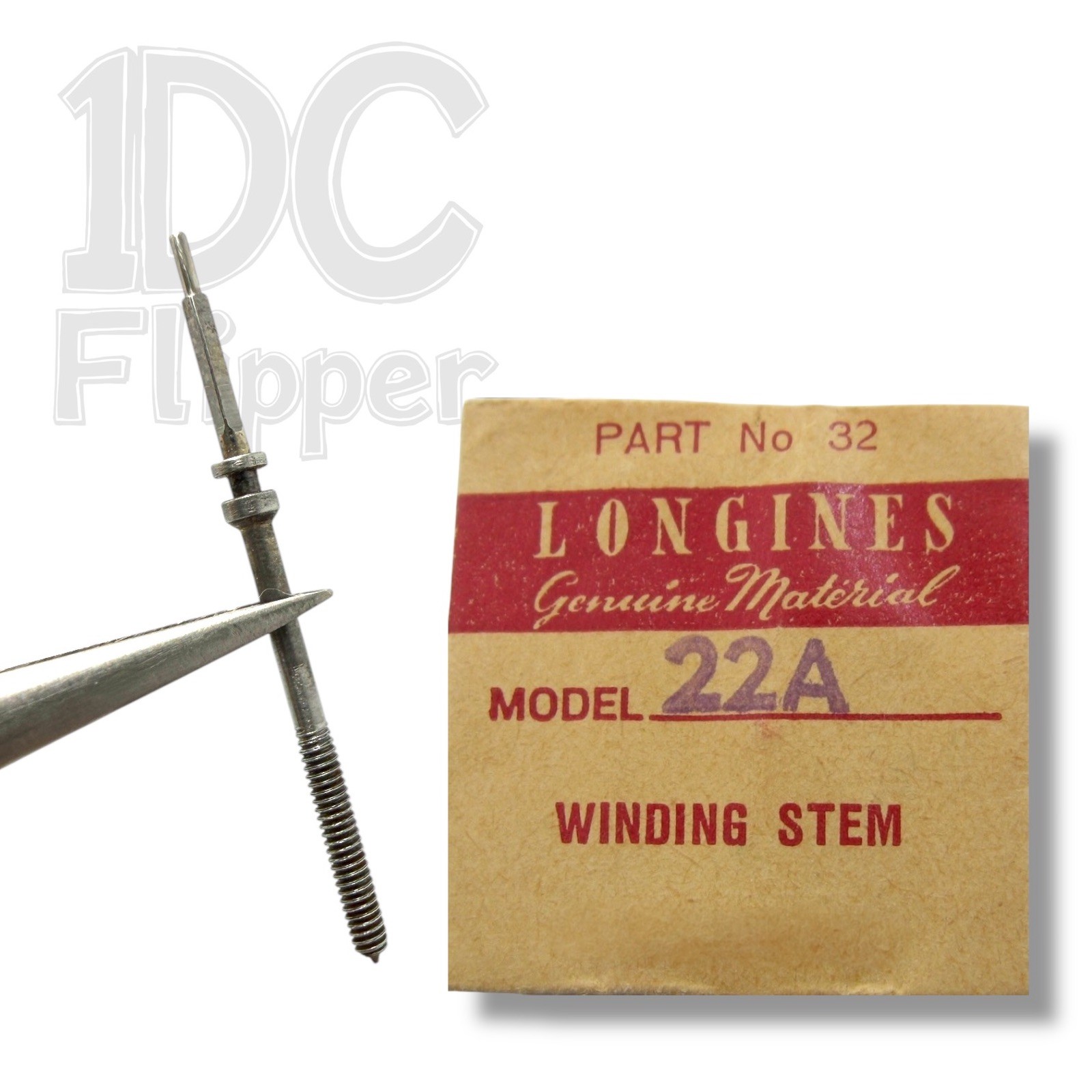 Longines 22A Winding Stem BestFit 200/580F, 0.90, 17.0mm, Fits Multiple, Read!
