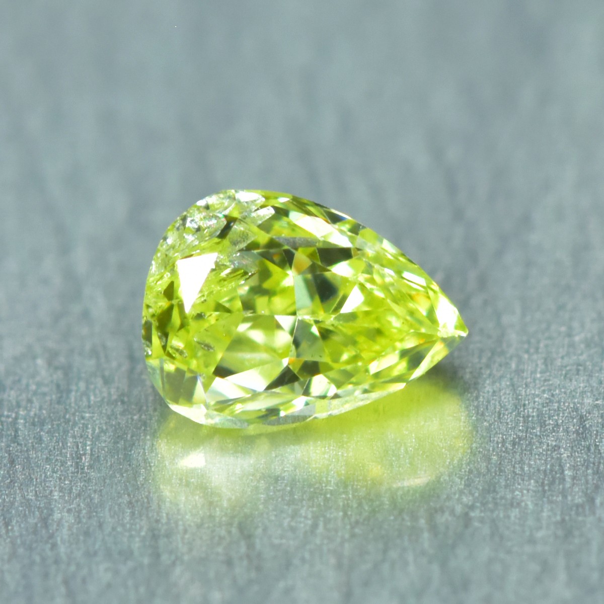 0.09Ct Untreated Fancy Yellow Diamond SI-1 Clarity Loose Diamond