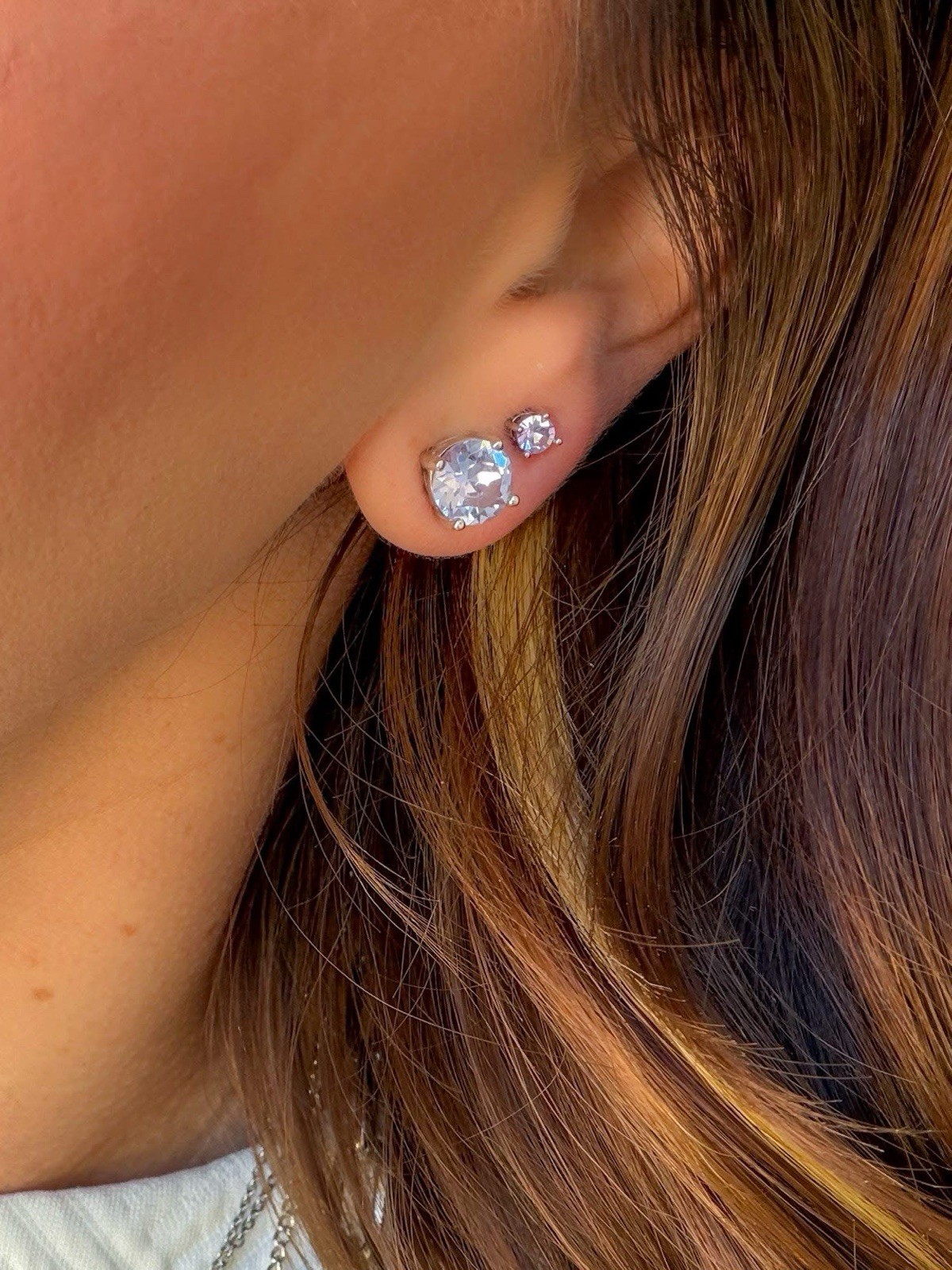 Park Lane MICRO STUDS- Set Of 3 Pairs Of 4mm Stud Post Earrings Retail $42