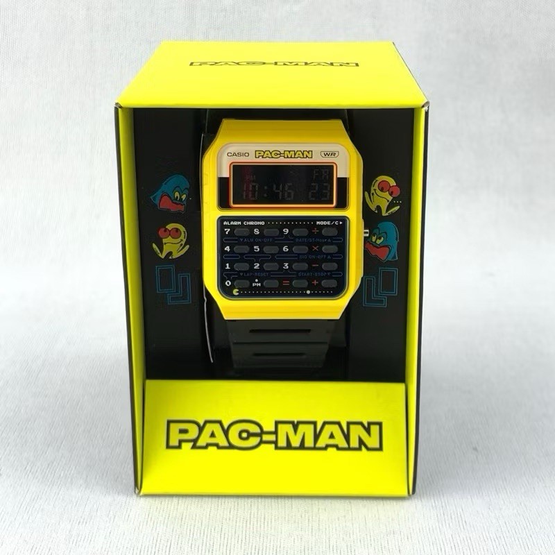 Casio 50th Anniversary X PAC-MAN 45th Anniversary Limited CA-53WPC-1B
