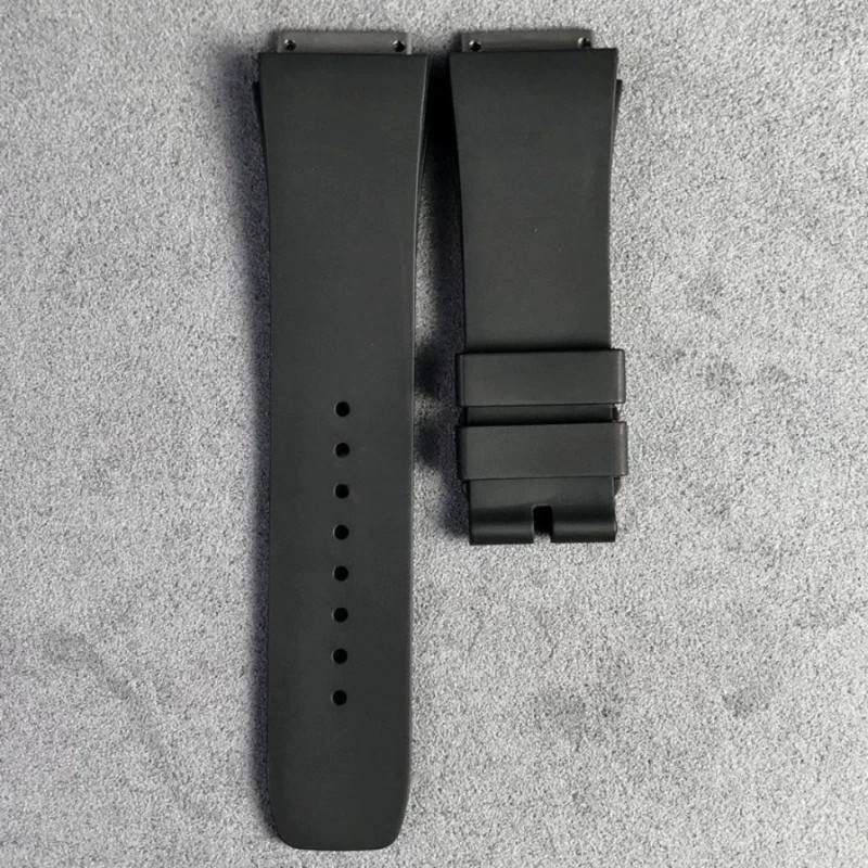 Small Rubber Watch Strap Replacement Band For Richard Mille RM07 01 RM37