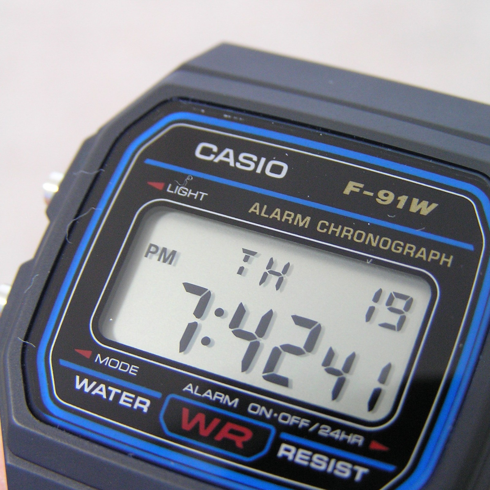 UK STOCK CASIO F-91W-1JH Japan Exclusive Digital Watch Classic Imported Model