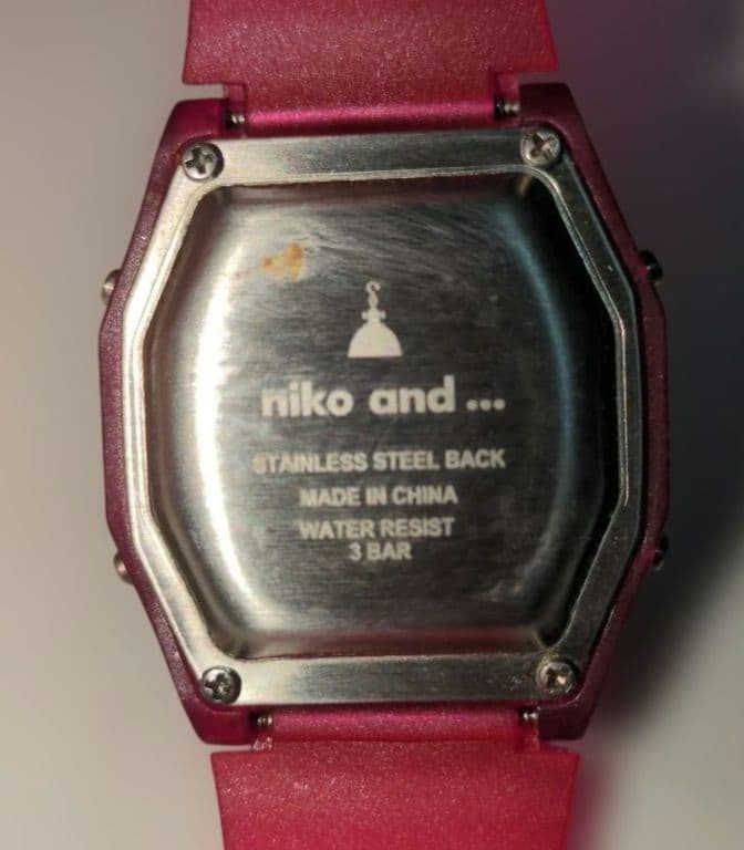 CASIO and other brands digital watches, set of 4. 〔NEW〕
